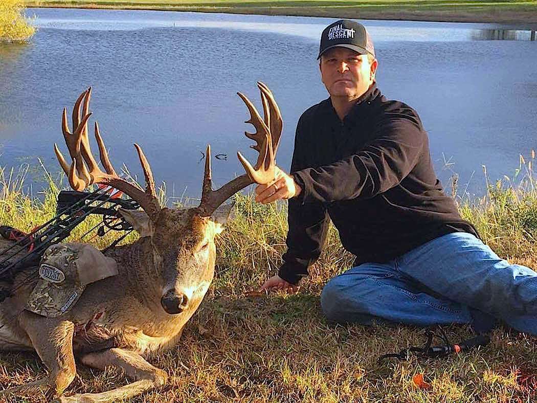 The world-class buck is believed to have been 6 ½ years old when Powers killed him. (Photo courtesy of Paul Powers)