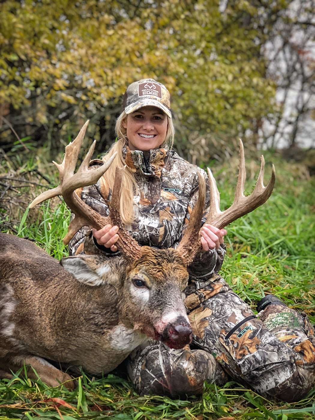 A series of unfortunate events lead to the buck of a lifetime for Rachelle Hedrick. (Josh Hedrick photo)