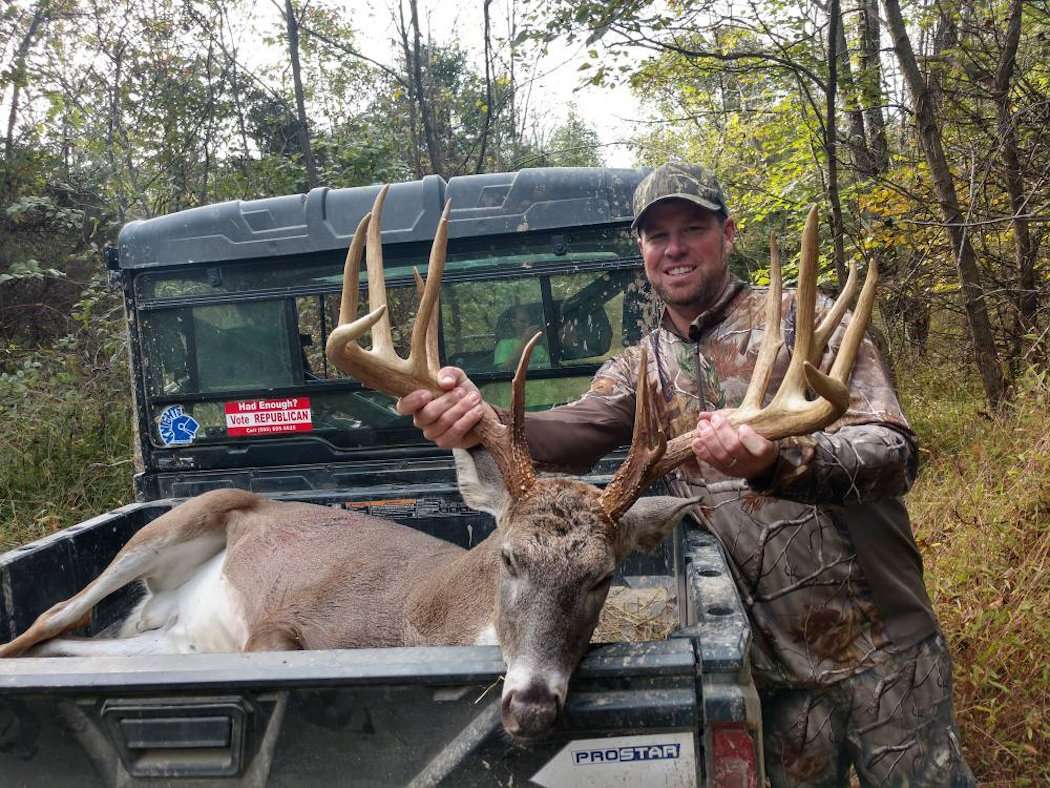 Passing young bucks with a lot of potential means harvesting giant bucks like this one. (Wesley Smith photo)