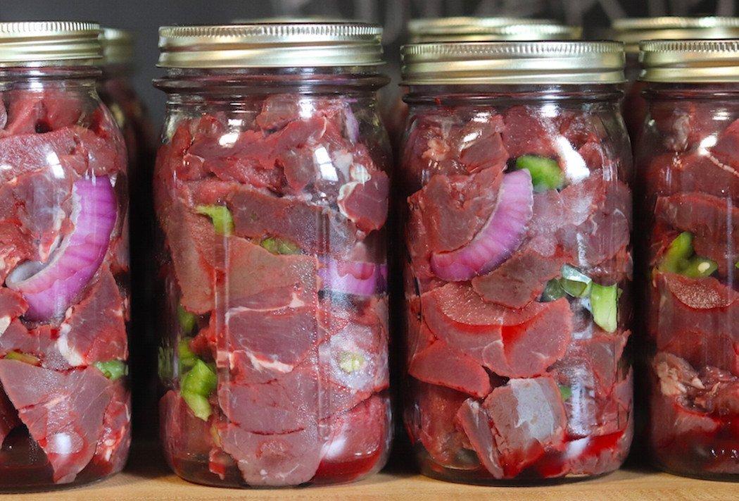 Canning deer meat is another great way to preserve the venison from your harvest. Image by Spencer Neuharth