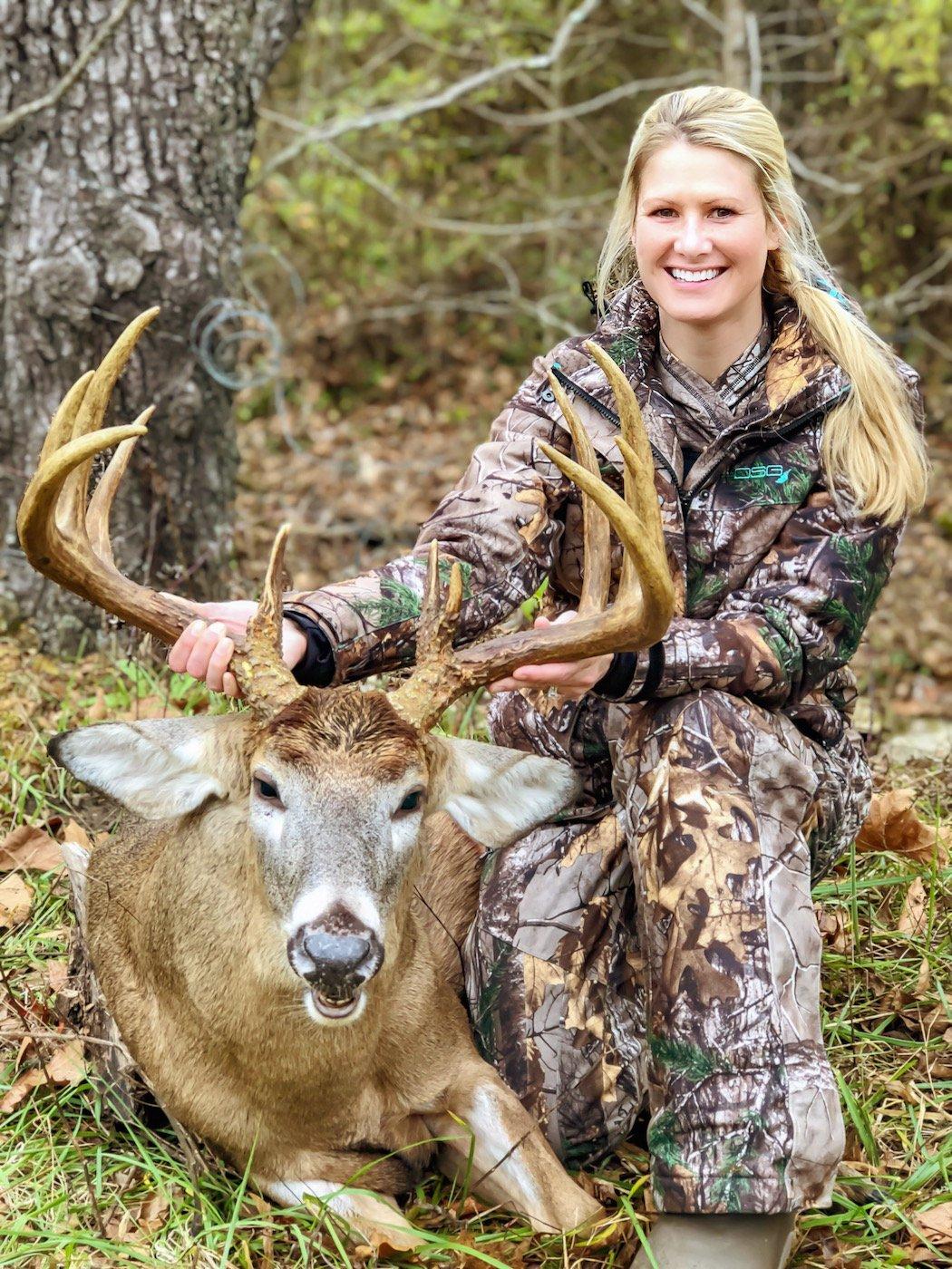 Rachelle Hedrick's Rifle Buck