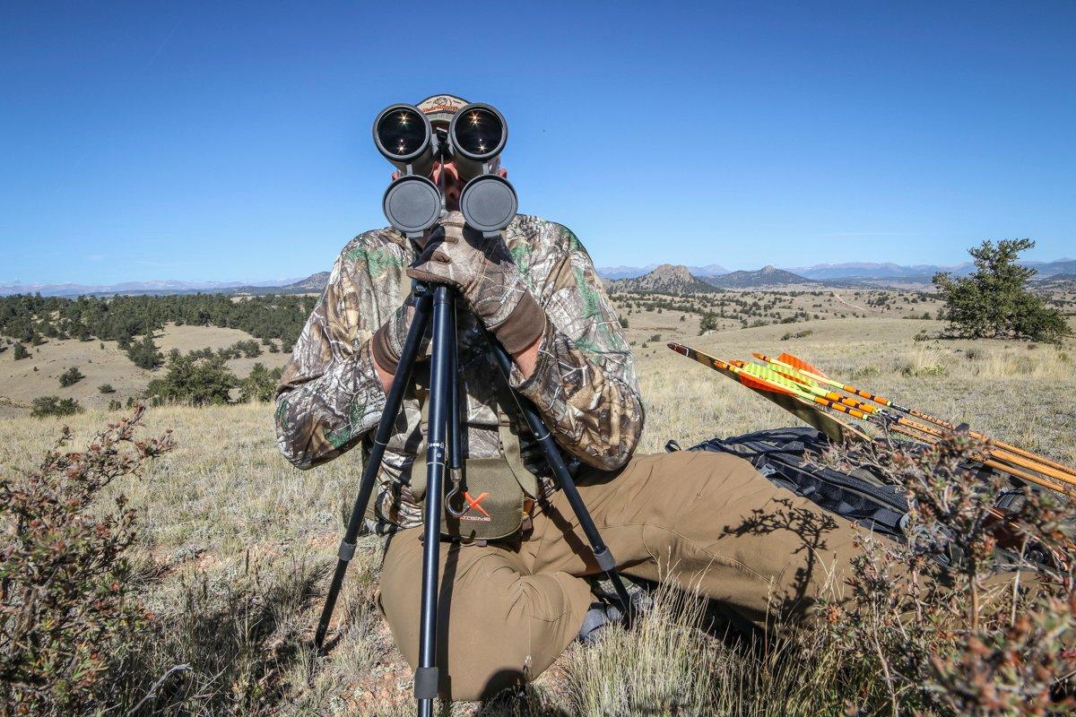 Spend plenty of time behind the glass. This is a crucial aspect of western-based hunting. (Brian Strickland photo)