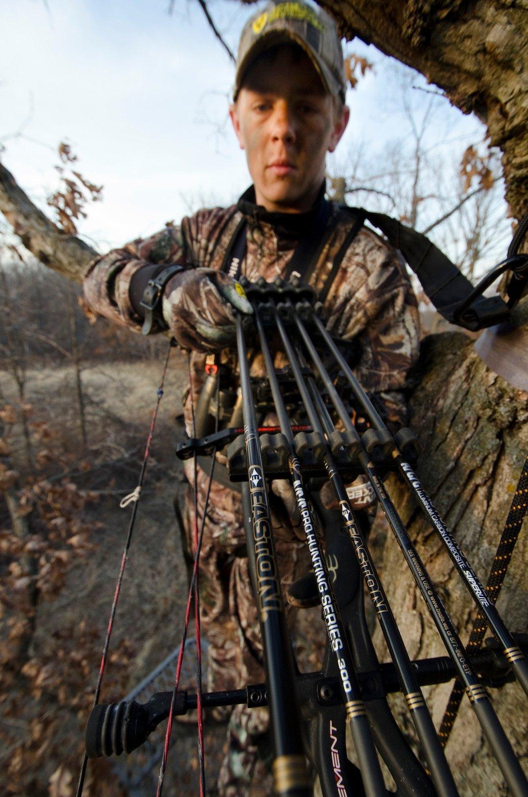 Lighter arrows will help ramp up that FPS. (Midwest Whitetail photo)