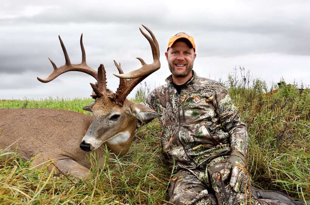 This buck was believed to be 9 or 10 years old. (Photo courtesy of Paul Sawyer)