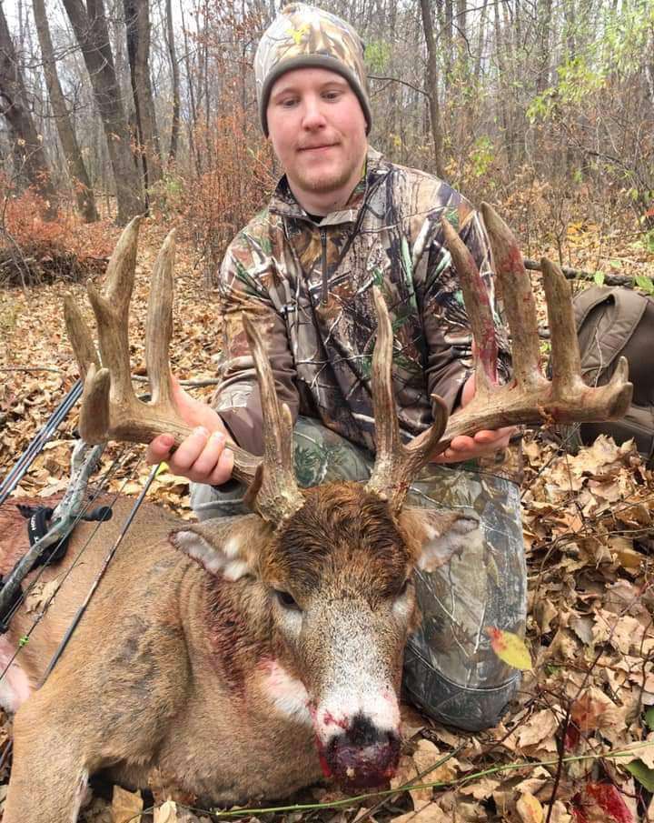 This 188-inch buck was a result of waiting until the right time to hunt. (Kody Shaw photo)