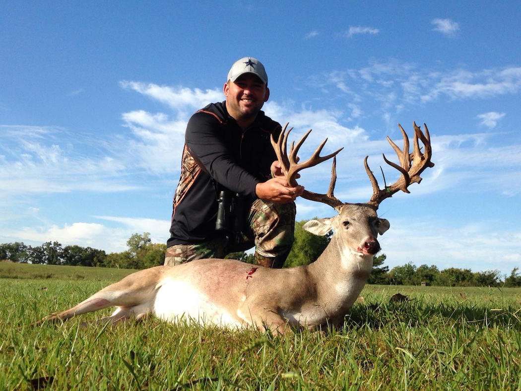 Miller's big Texas buck. (Drew Miller photo)
