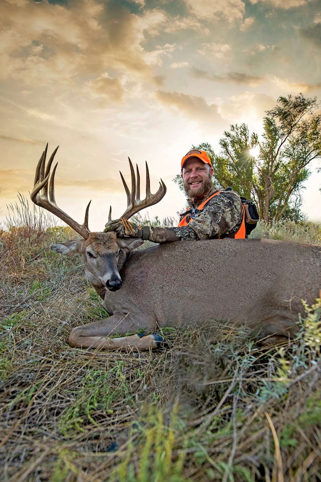 Sawyer killed this buck during Kansas' September muzzleloader season. (Paul Sawyer photo) Sawyer killed this buck during Kansas' September muzzleloader season. (Paul Sawyer photo)