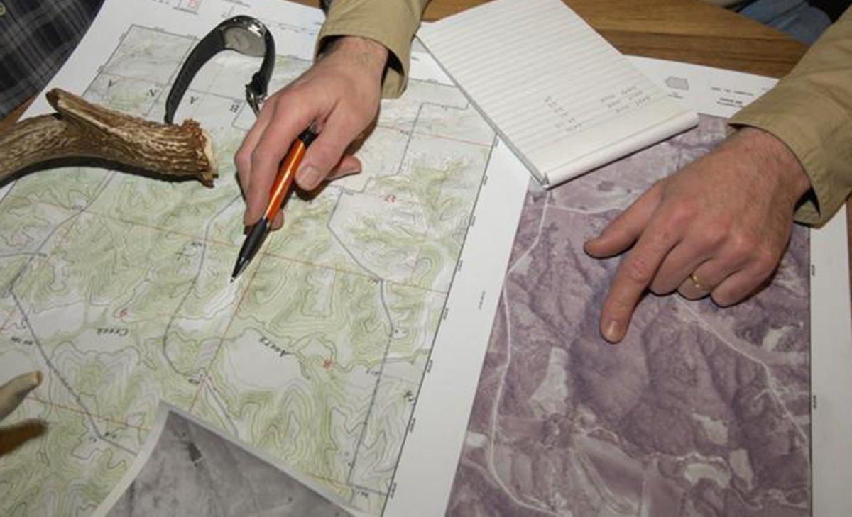 Matching topo maps with aerial maps is a great way to take your knowledge of the land to the next level. (Steve Flores photo)