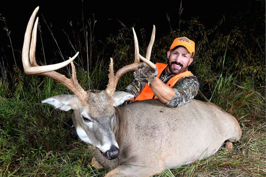 Dan's big 8-point buck. (Photo courtesy of Dan Perez) Dan's big 8-point buck. (Photo courtesy of Dan Perez)