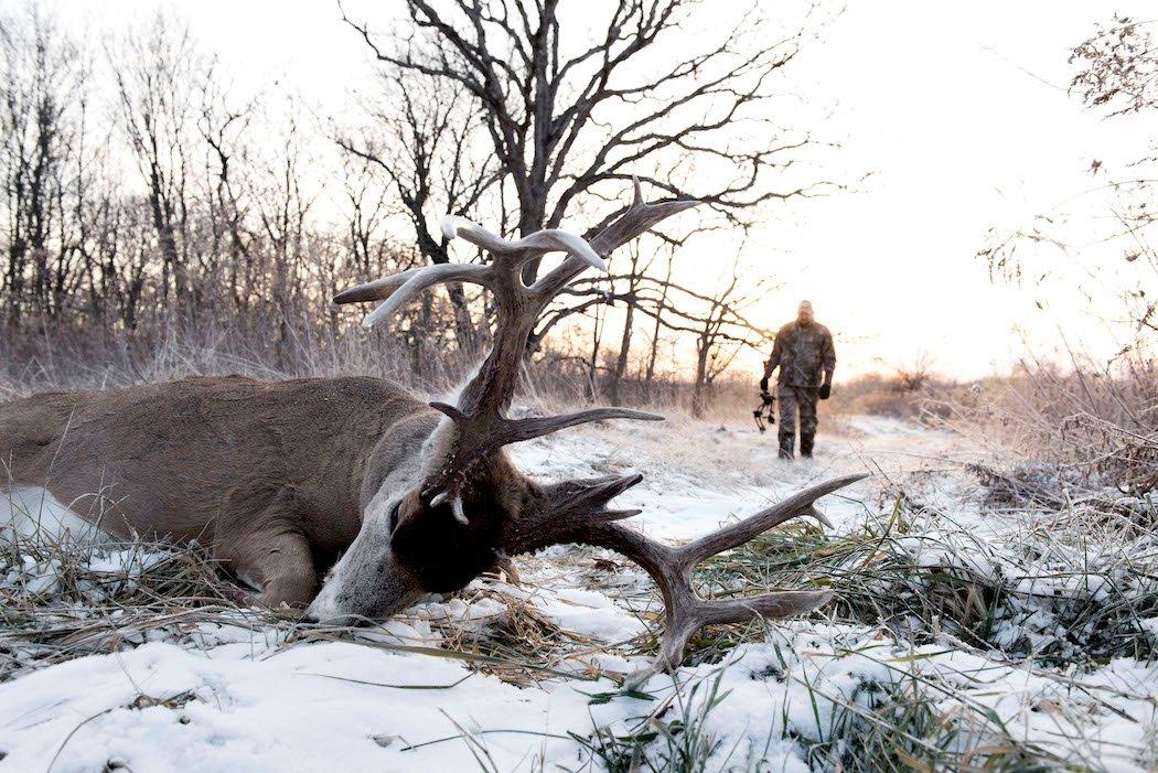 The recovery of a deer is always a nerve-racking moment during the hunt. (Joe Gizdic photo)