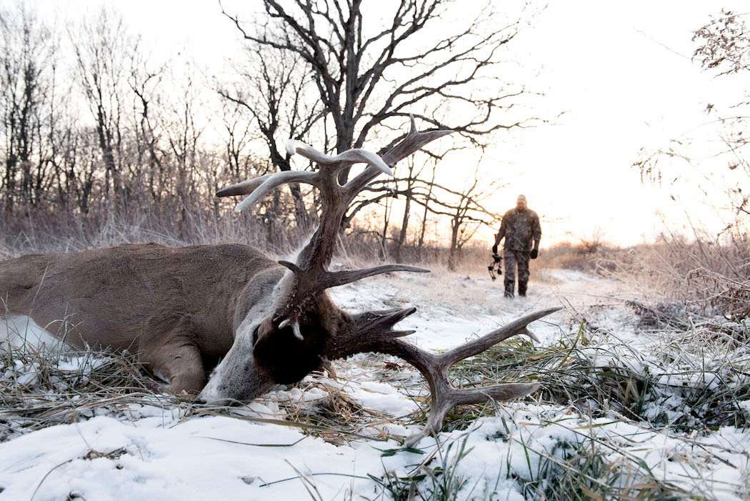 The recovery of a deer is always a nerve-racking moment during the hunt. (Joe Gizdic photo)