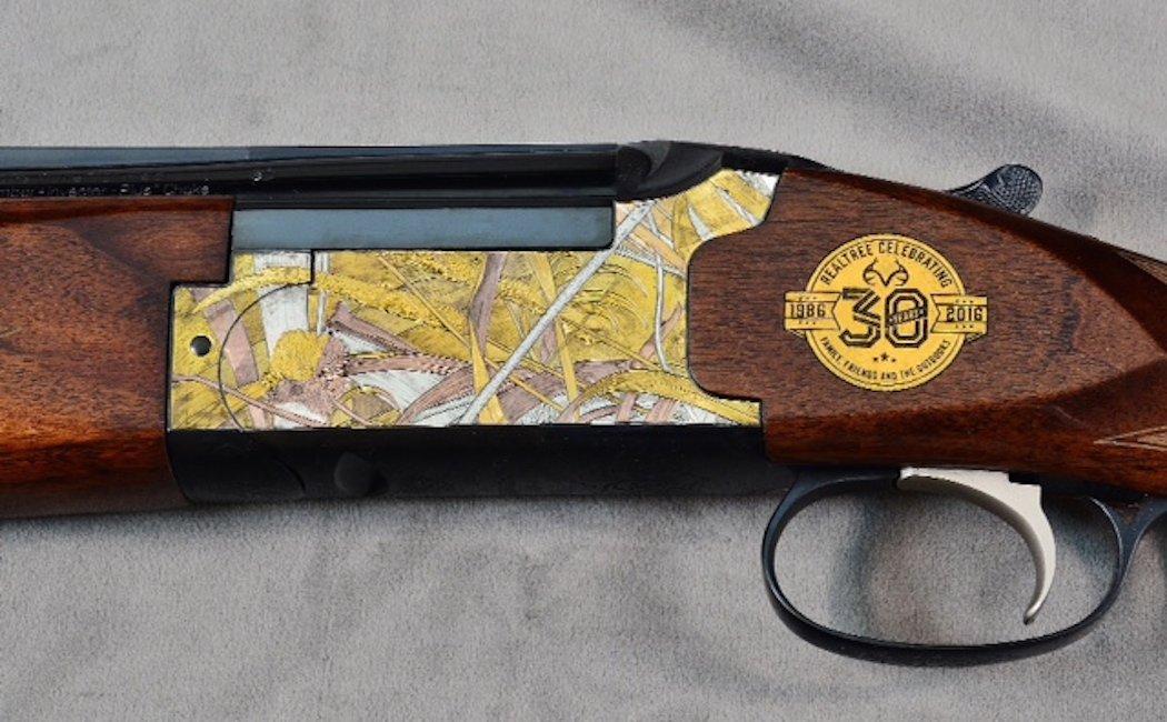 The detail in this Realtree 30th Anniversary firearm is very impressive.