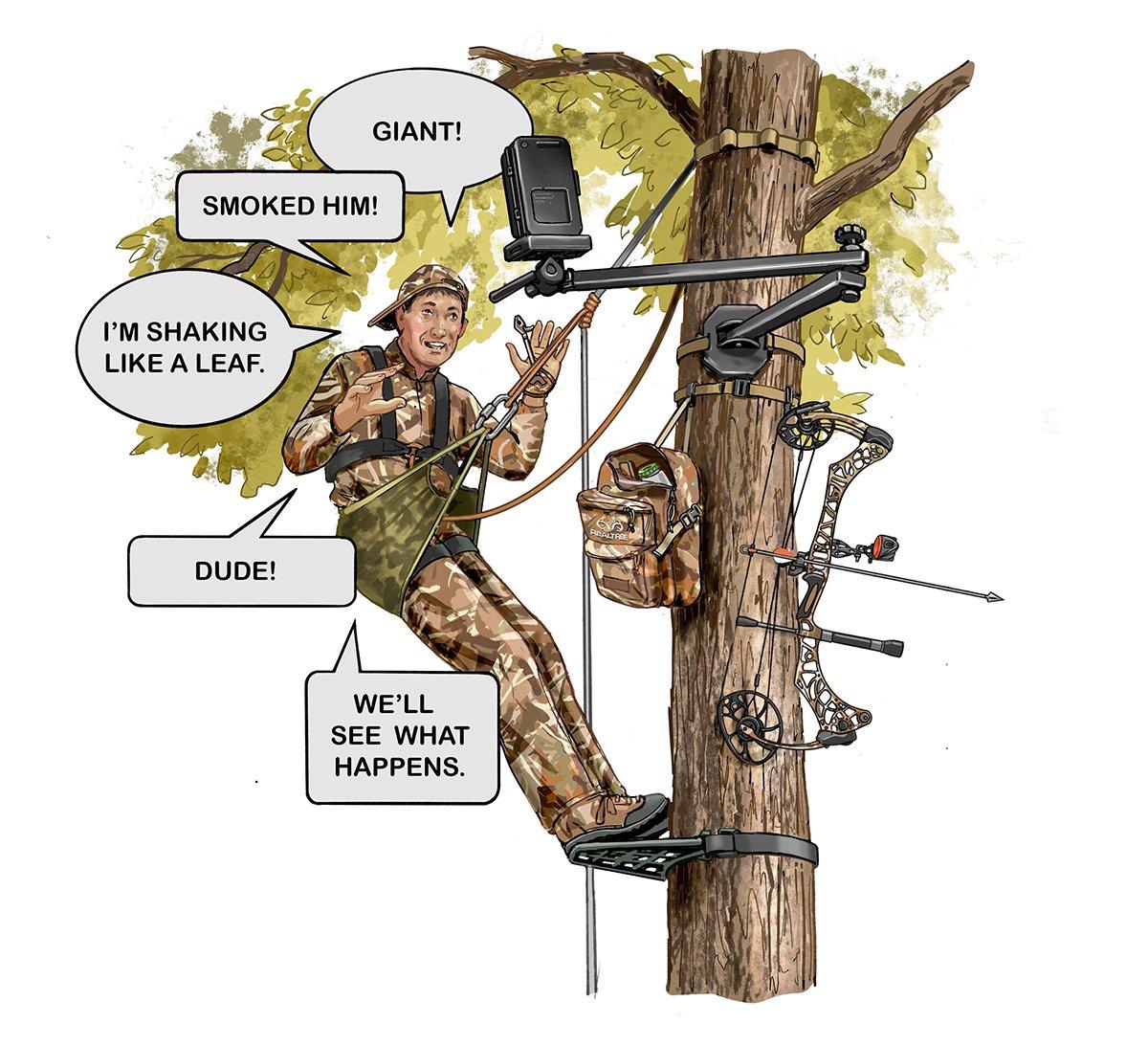 Is it time that hunters update their vocabulary to be more original? Illustration by Steve Sanford
