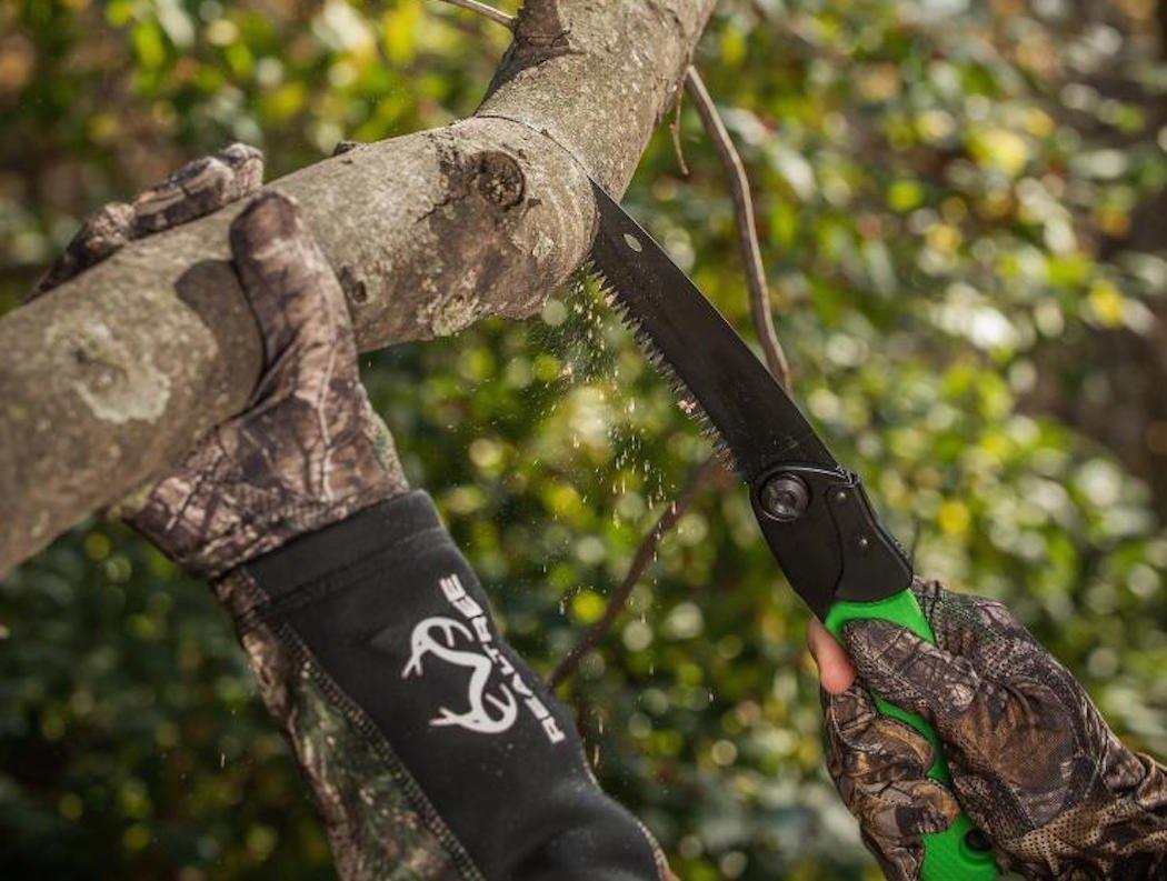 The Realtree EZ Folding Saw is great for trimming those shooting lanes. (Realtree photo)