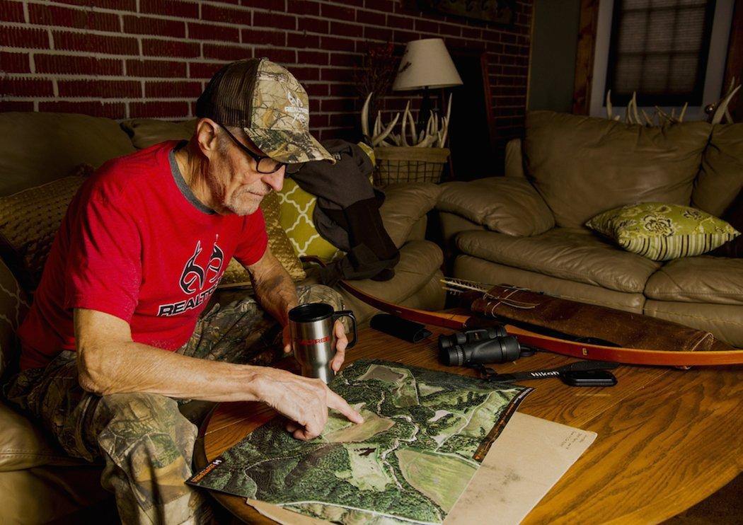 Maps are an essential tool to any scouting plan. (Realtree photo)