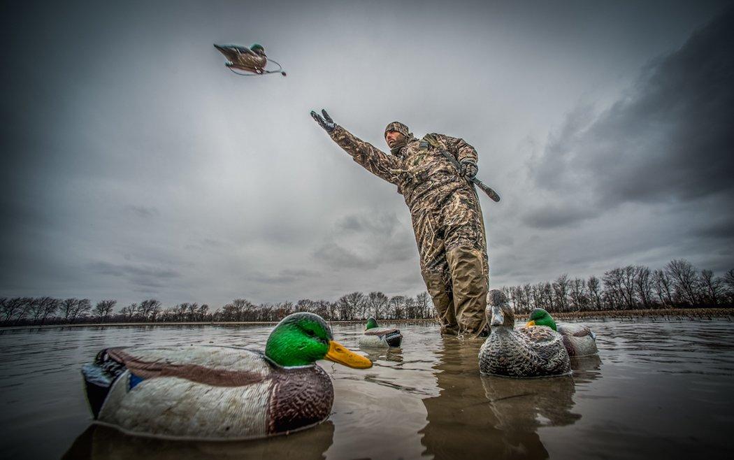 Change up your decoy spread for a fresh look. (Bill Konway photo)