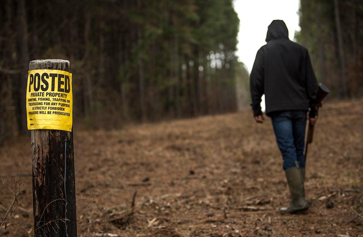 Unfortunately, some don't recognize property lines. Image by Realtree Media
