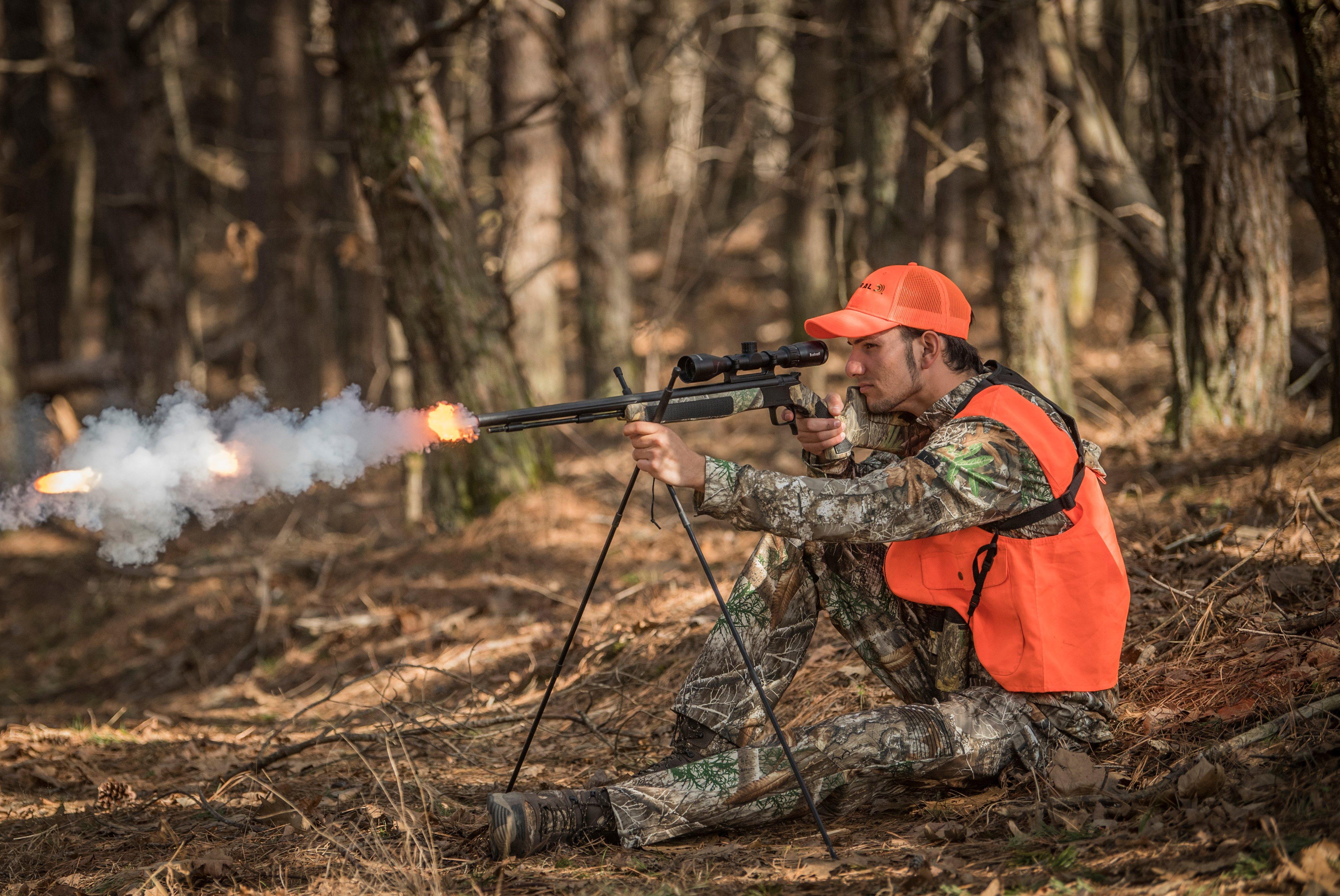You can hang a stand or, with a rifle or muzzleloader, go old school and wait out a buck while sitting against a tree. Bill Konway / Realtree Media Image