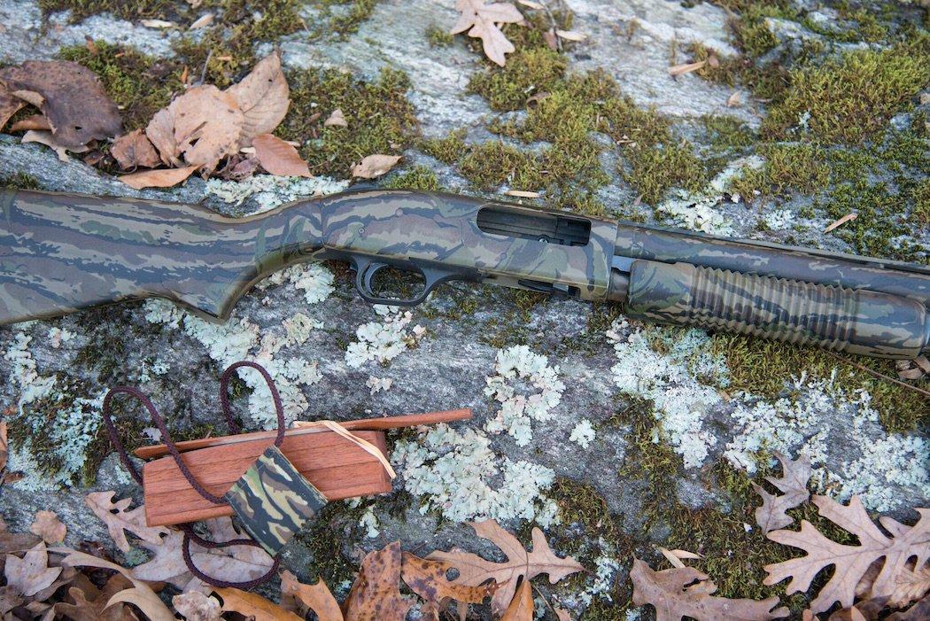 This is the Mossberg 835 in old-school Realtree camouflage. (Dodd Clifton photo)