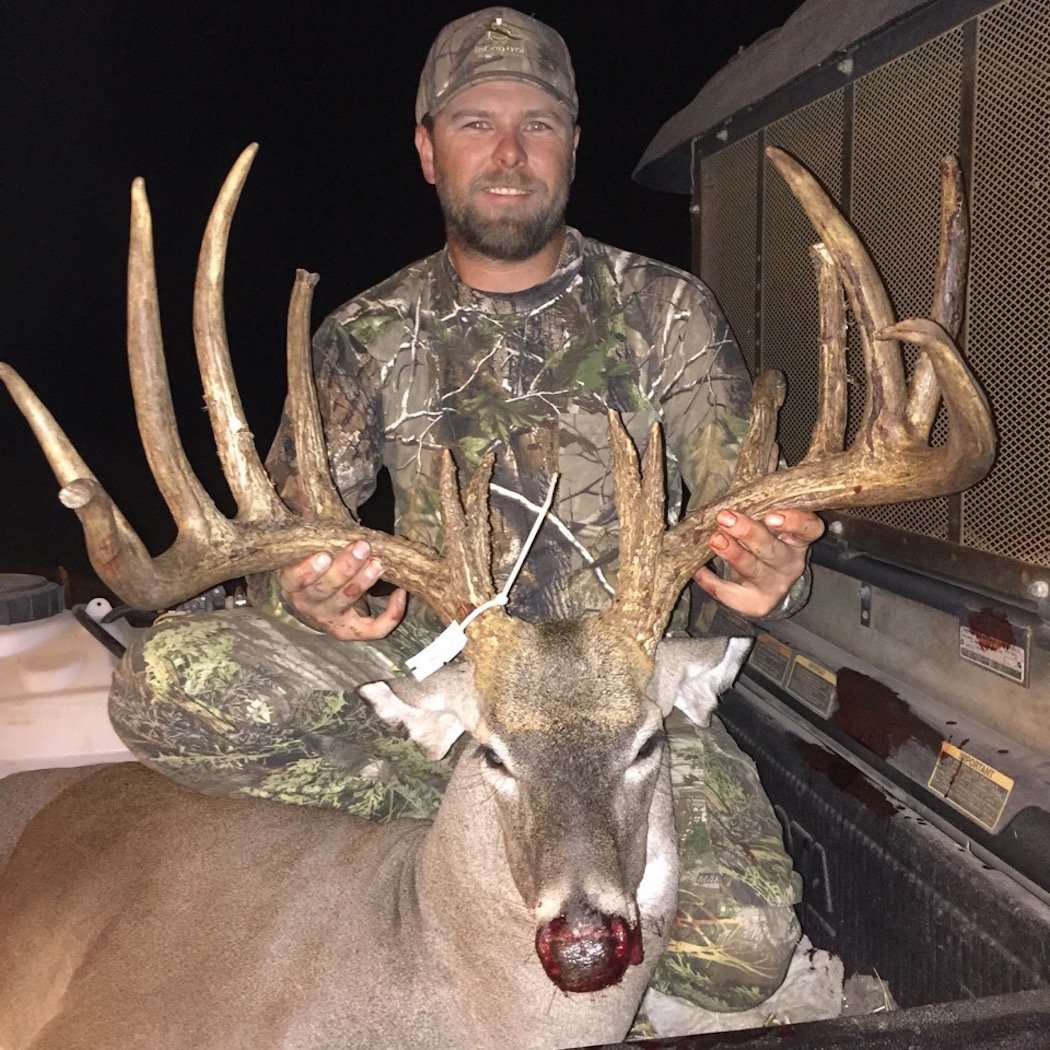 One big Texas whitetail.