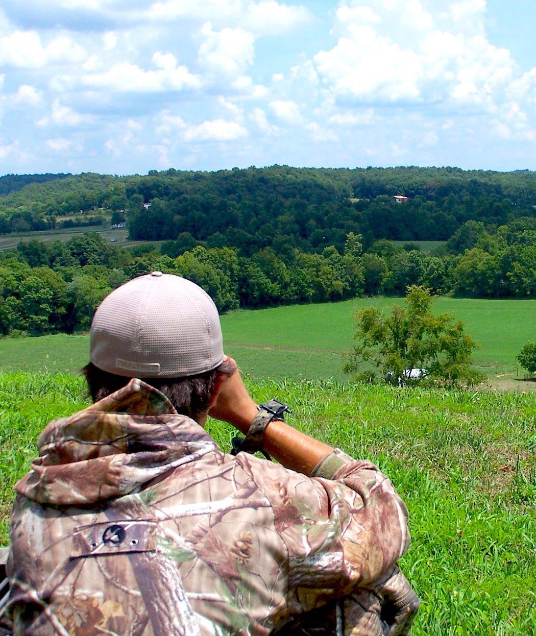 Shop Realtree Hook Logo Blue Tonal Rope Hat at