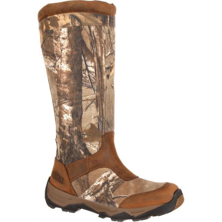 Rocky® Retraction Waterproof Side-Zip Snake Boot