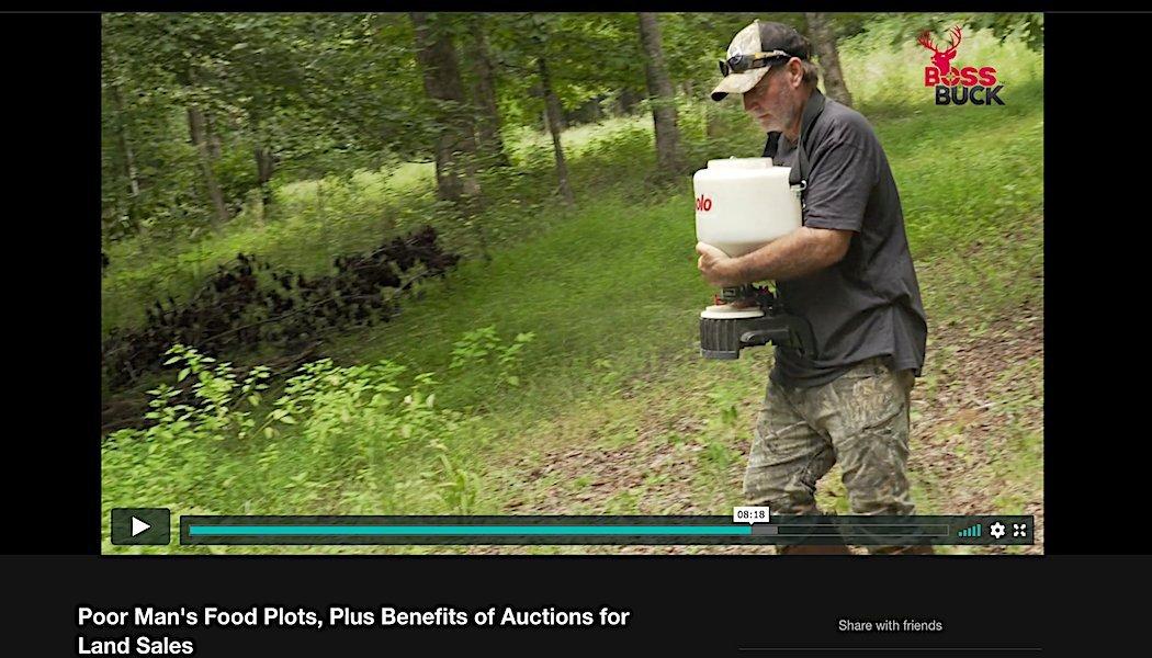 While these are budget food plots, you still need certain tools. Learn more about it by watching Pay Dirt on Realtree 365. (Realtree photo)