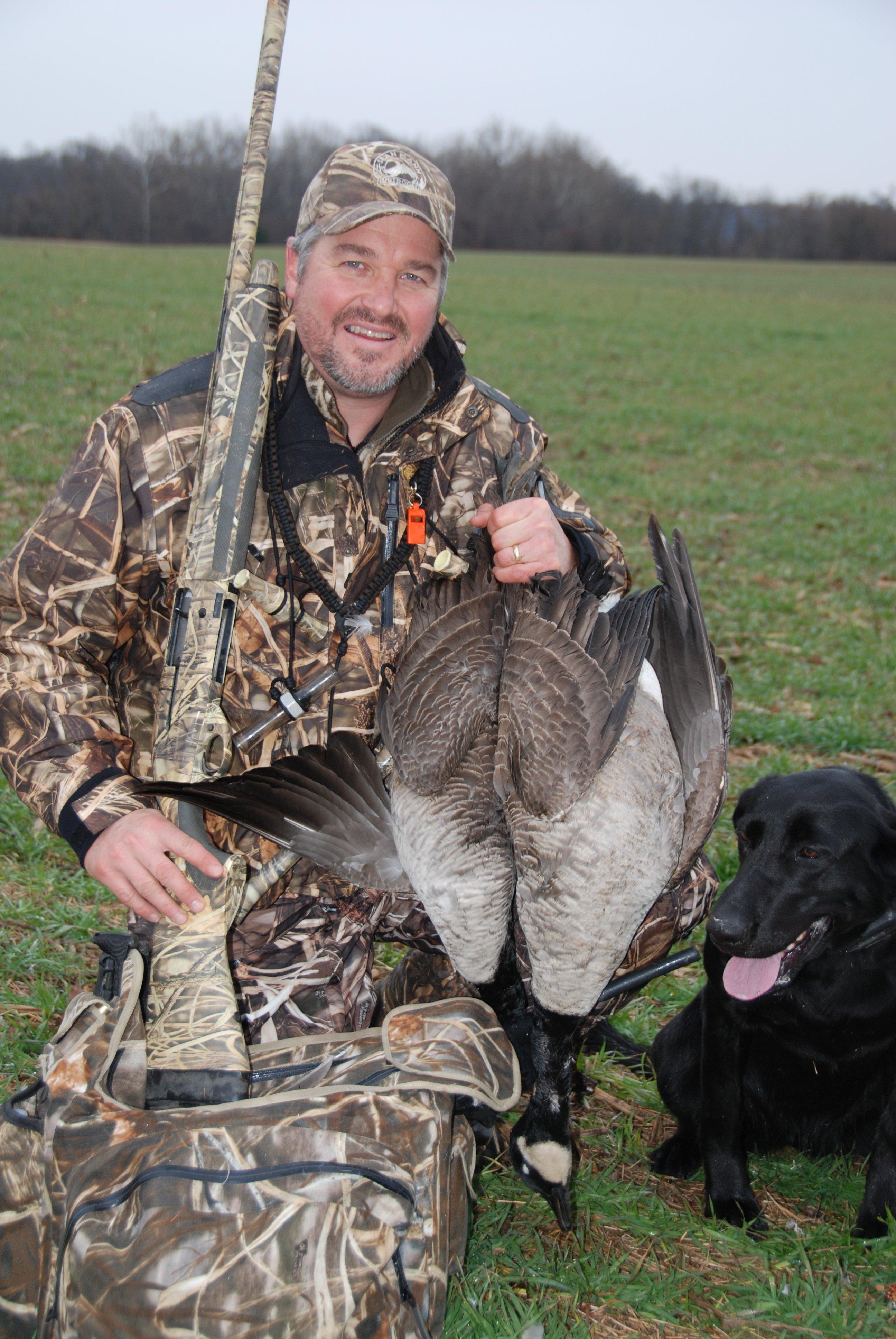 Sean Mann's love of duck and goose hunting began when he was young. That passion continues today. Photo © Sean Mann