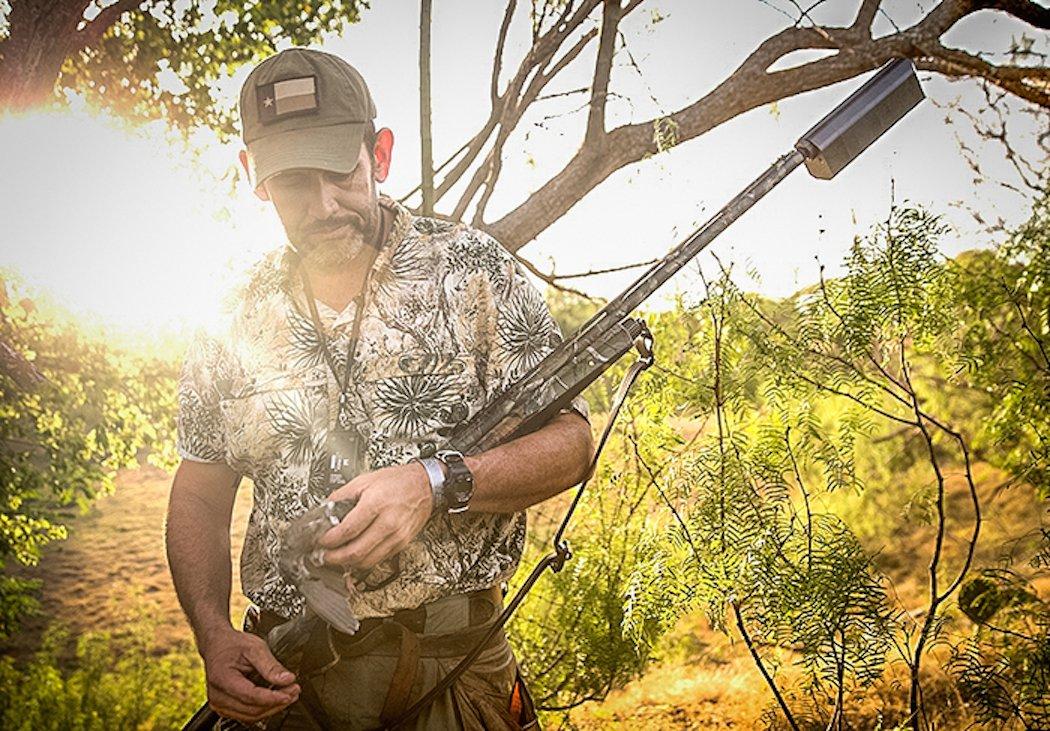 Silencers are good for hunting. You don't pressure game as much and it puts less stress on your eardrums. (Photo courtesy of SilencerCo)