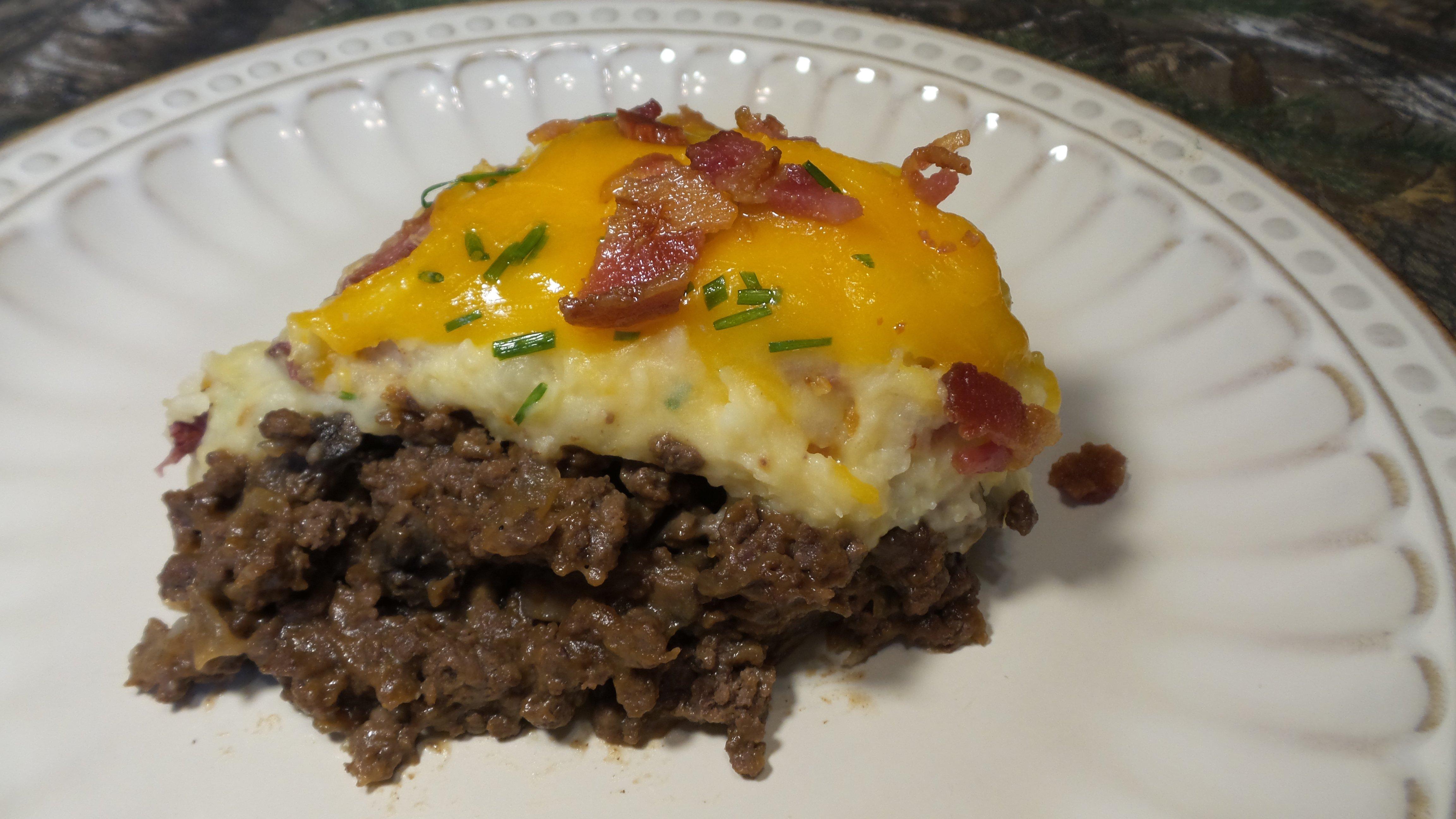 A hearty meat and potatoes meal in one dish.