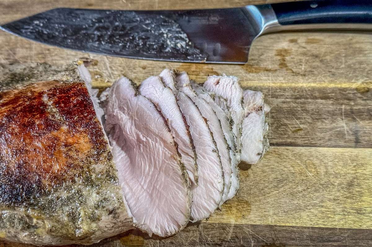 Sous Vide Herbed Turkey Breast - Realtree Camo