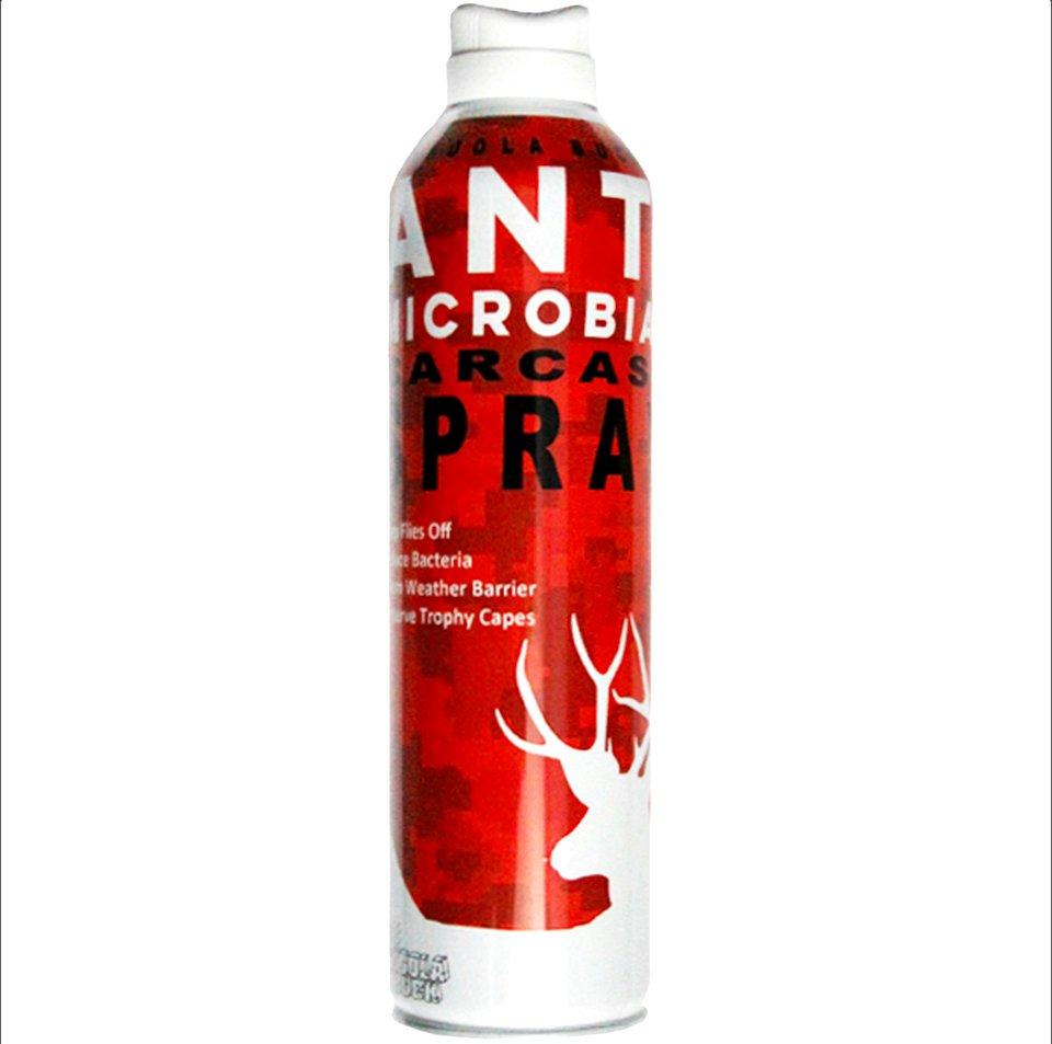 Anti-microbial sprays help to slow the growth of harmful bacteria and repel flies at the same time.