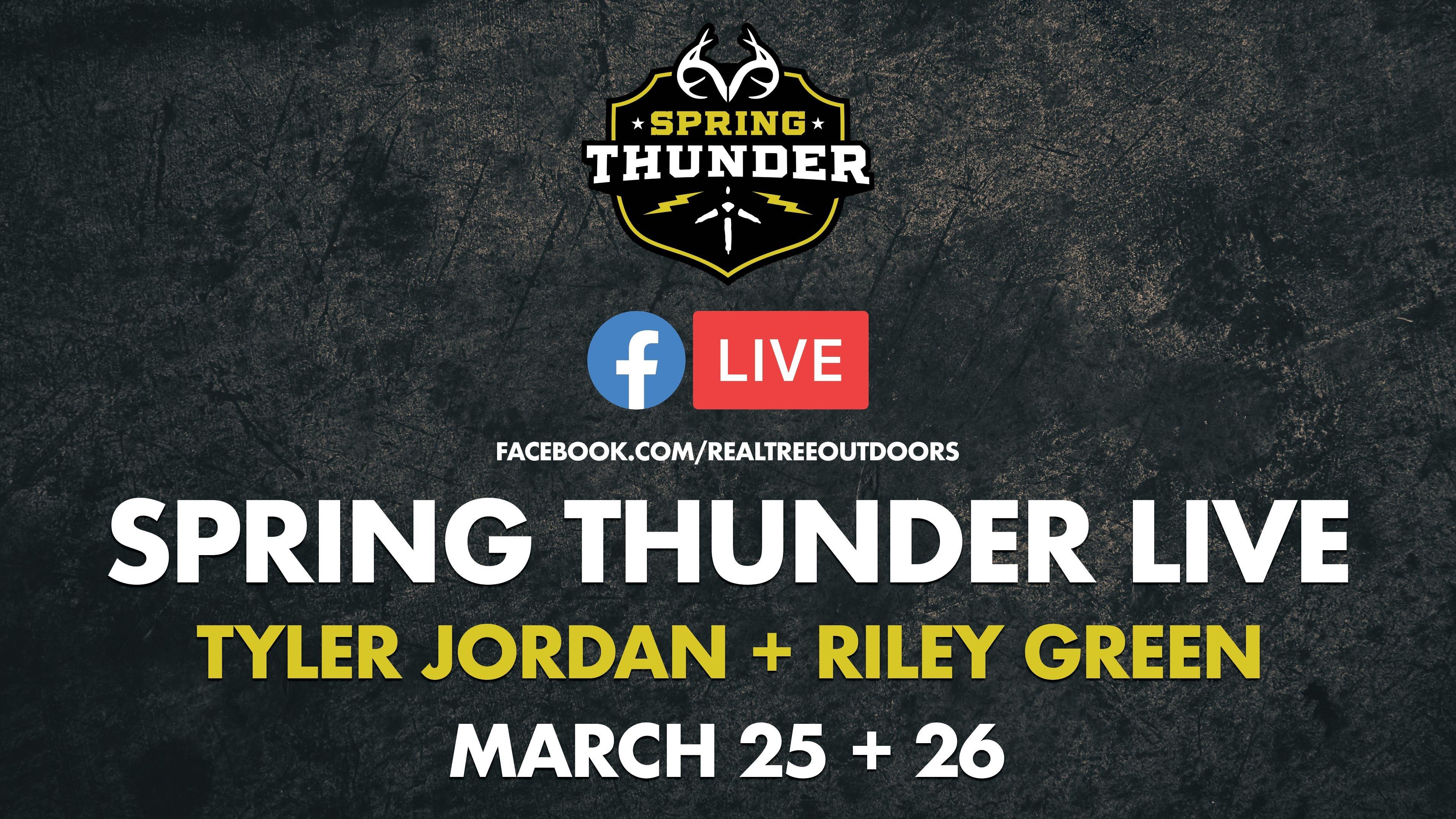 Join live hunts from Realtree's Spring Thunder this week on Facebook ... see you there