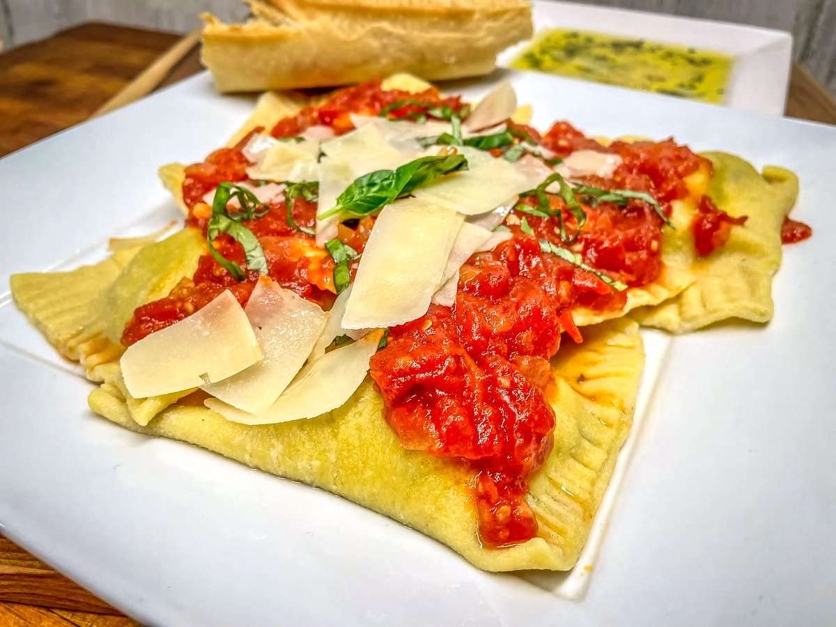 Squirrel and Mushroom Ravioli - Realtree Camo