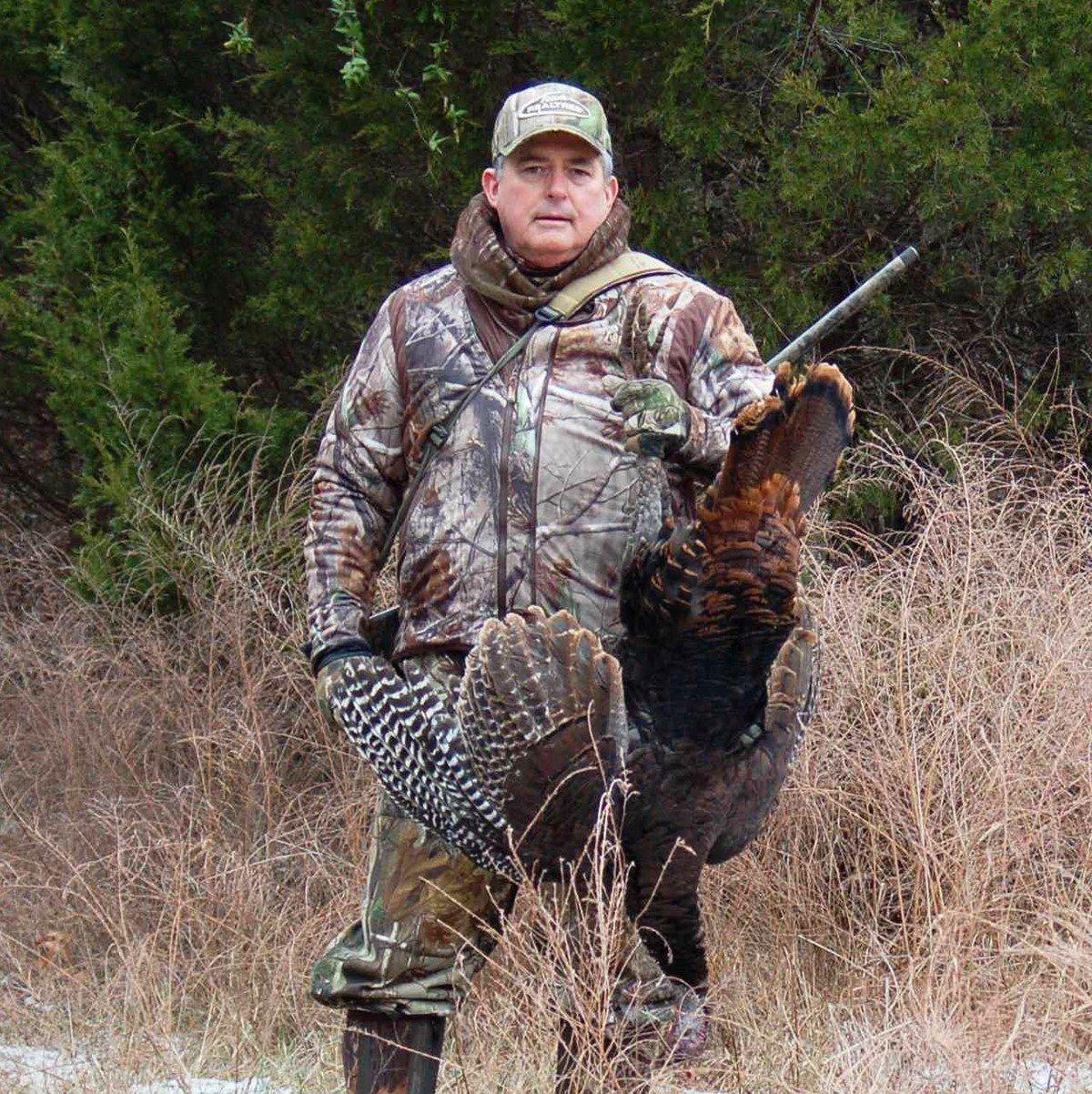 Author Gary Sefton with a fall turkey. (© Gary Sefton photo)