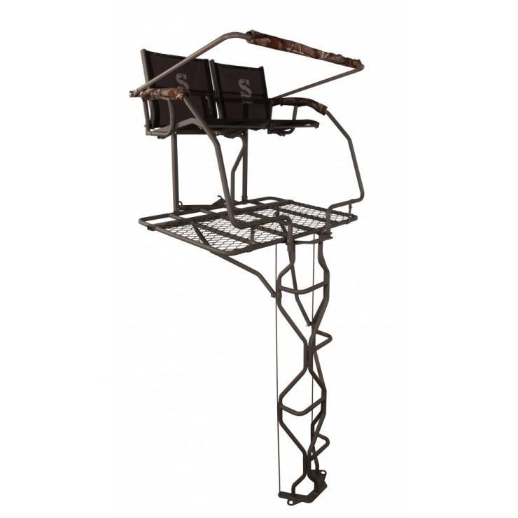 Summit Treestands Vine Double Ladder Stand with Realtree Camo