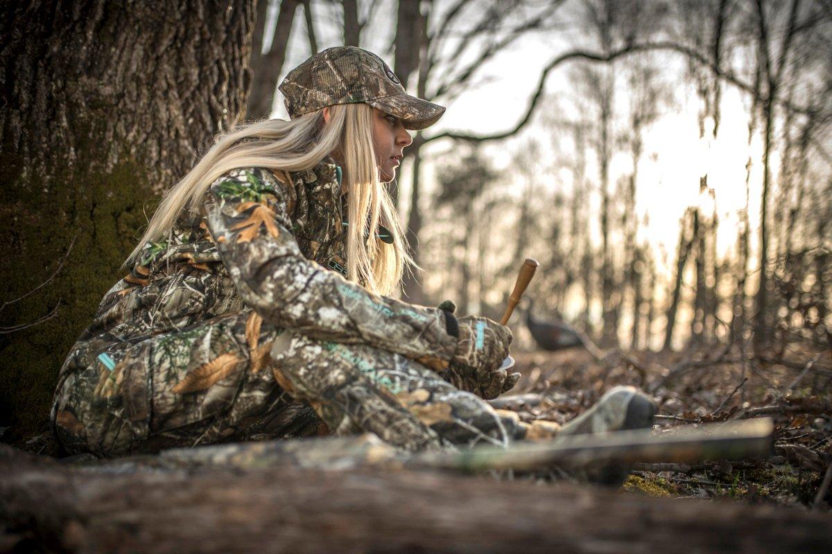 Turkeys like to take their sweet time working to your calls. Sit comfortably as they do. Image by Bill Konway