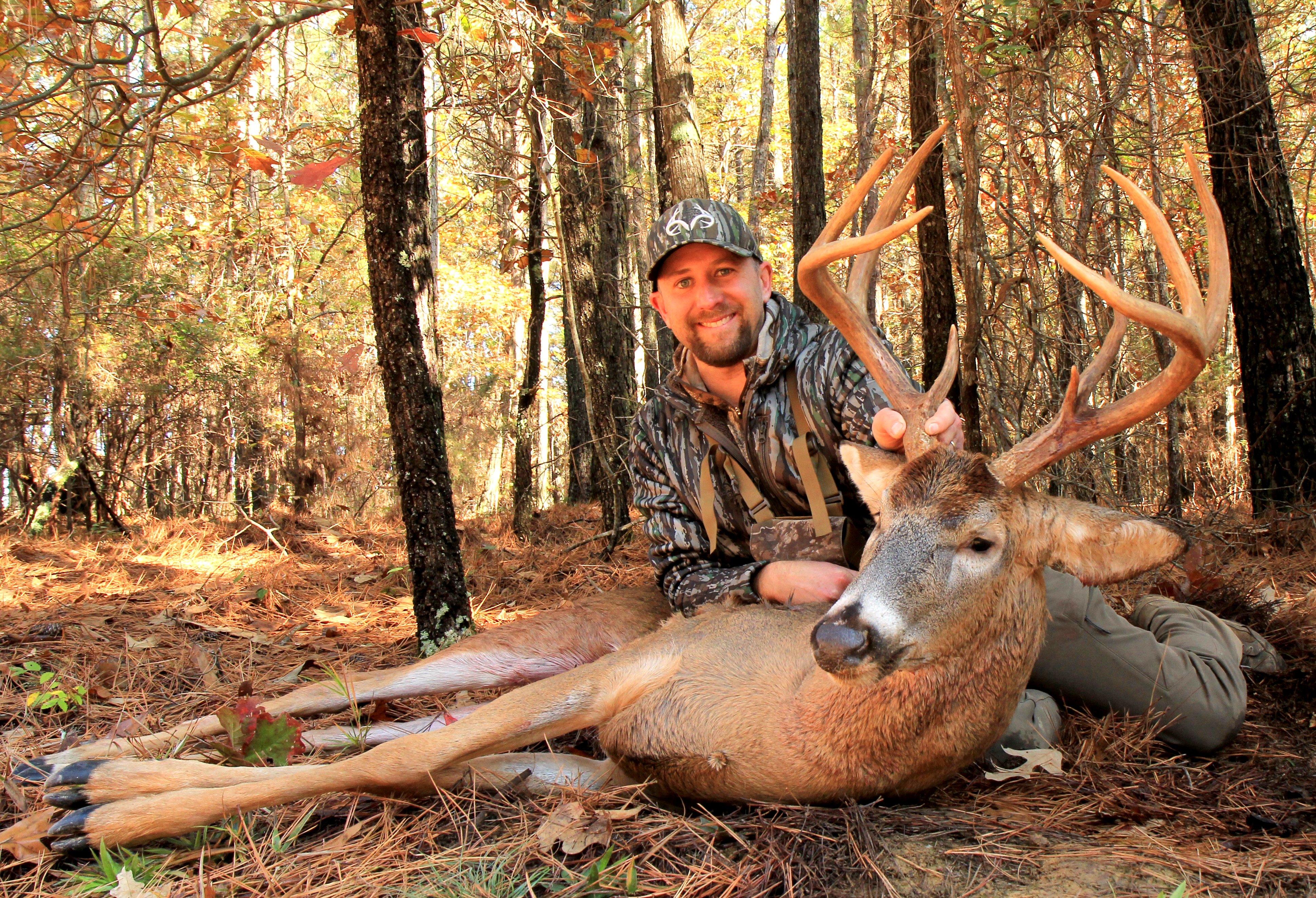 A Double Drop-Tine Buck With the .350 Legend - Realtree Camo