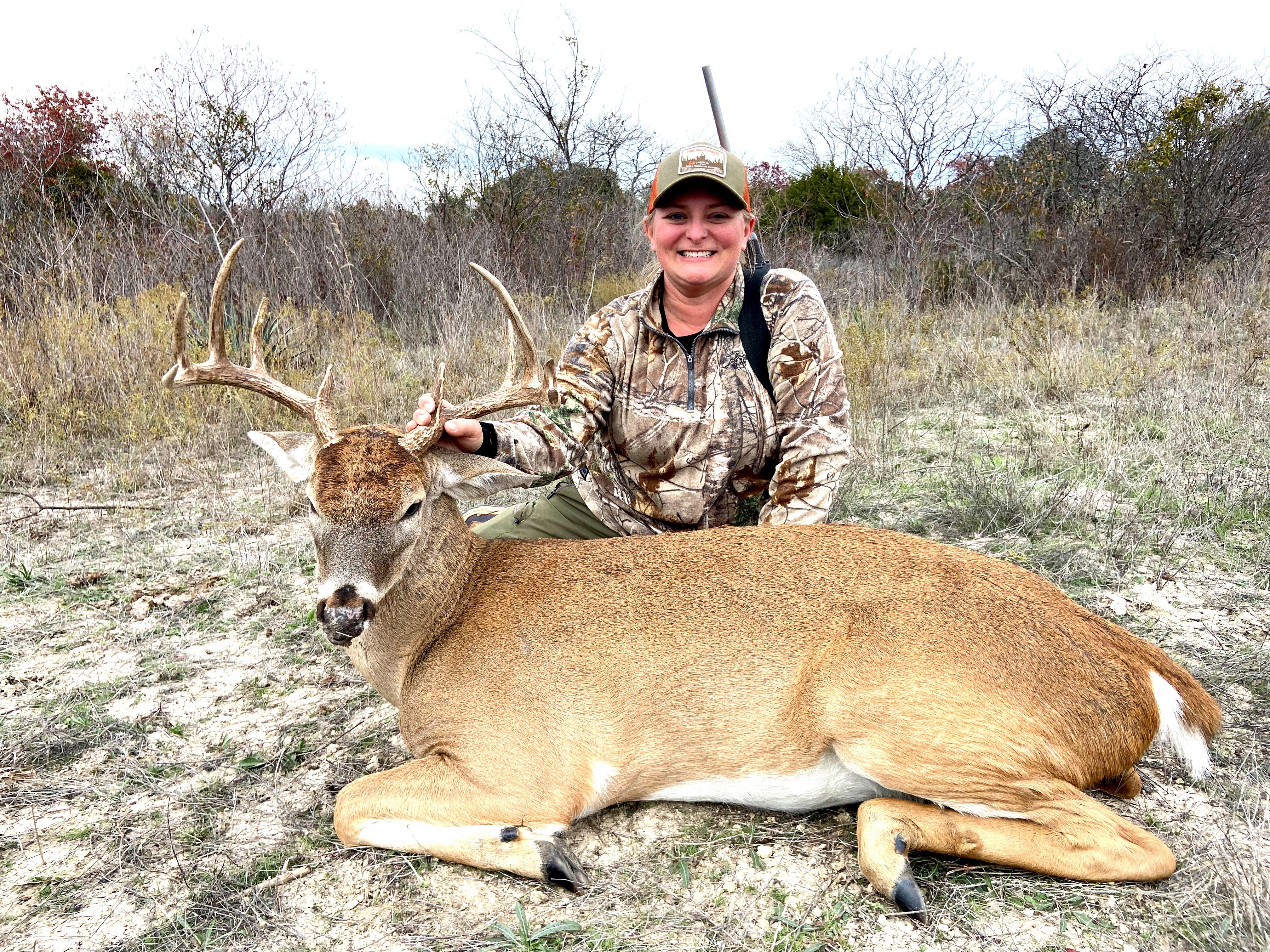 A Double Drop-Tine Buck With the .350 Legend - Realtree Camo