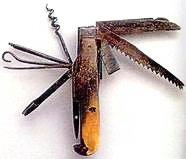 Thomas Jefferson's original pocketknife. 