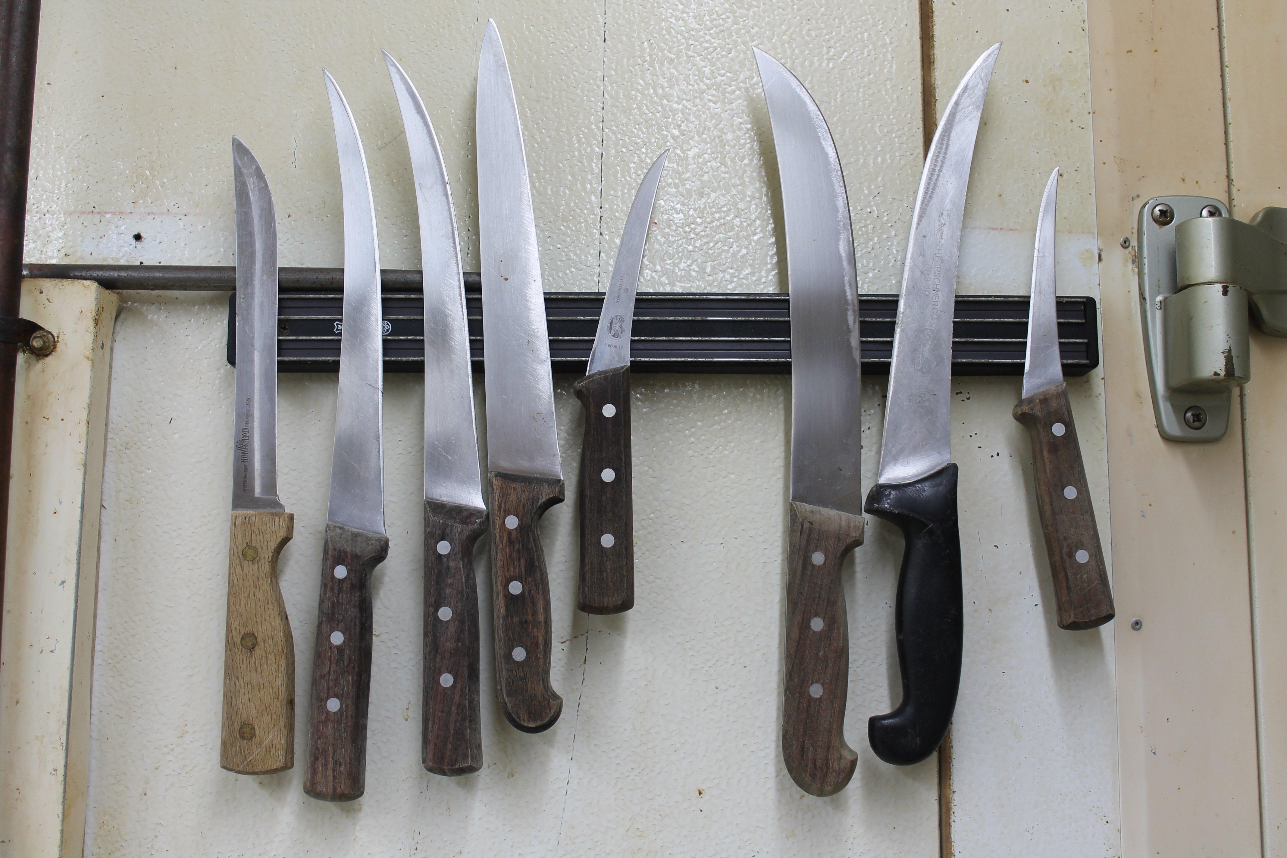 Deer processing knives