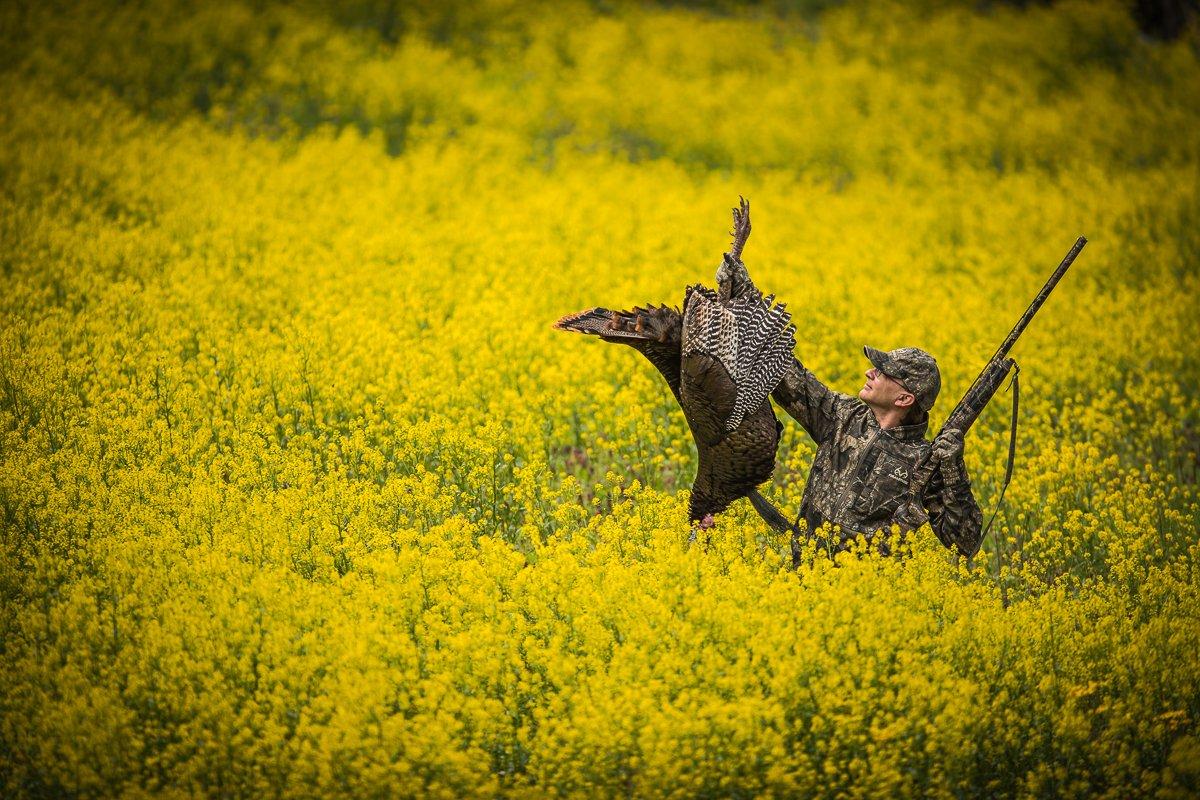 You have to do everything right in these tough states to tag a turkey. Image by Bill Konway