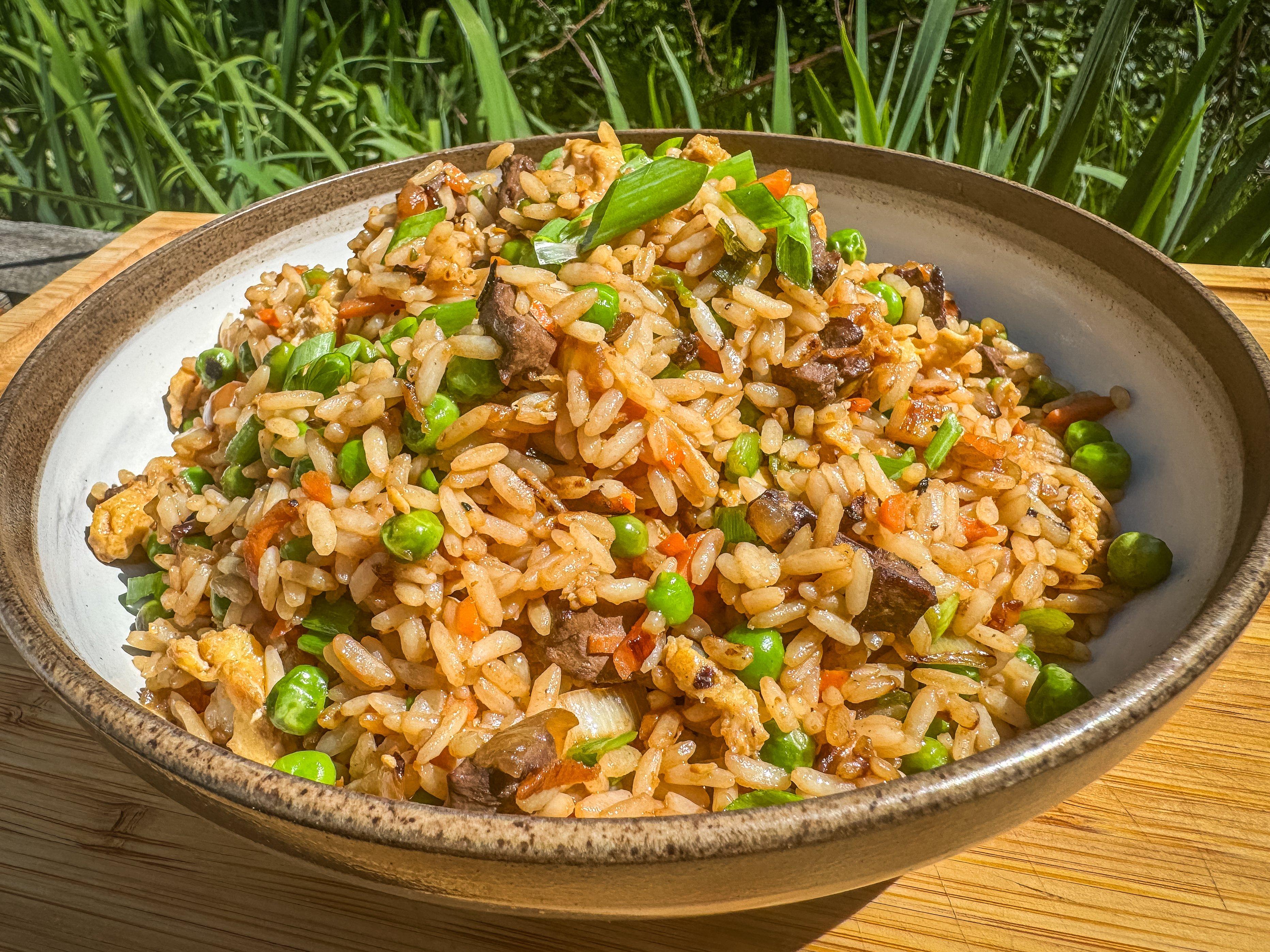 Turkey Heart Fried Rice - Realtree Camo