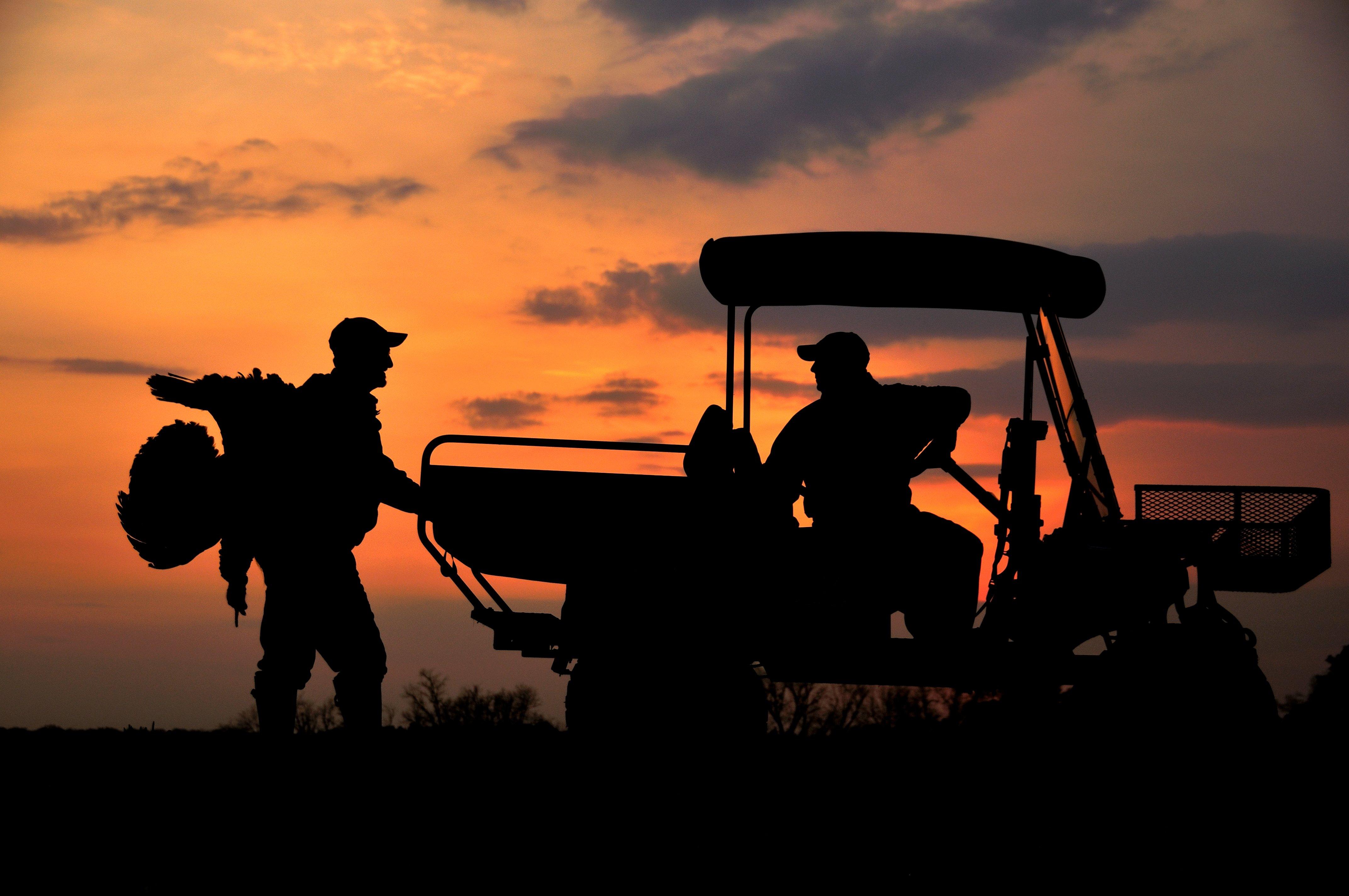 Turkey Hunting in Maine. Image by Tes Randle Jolly