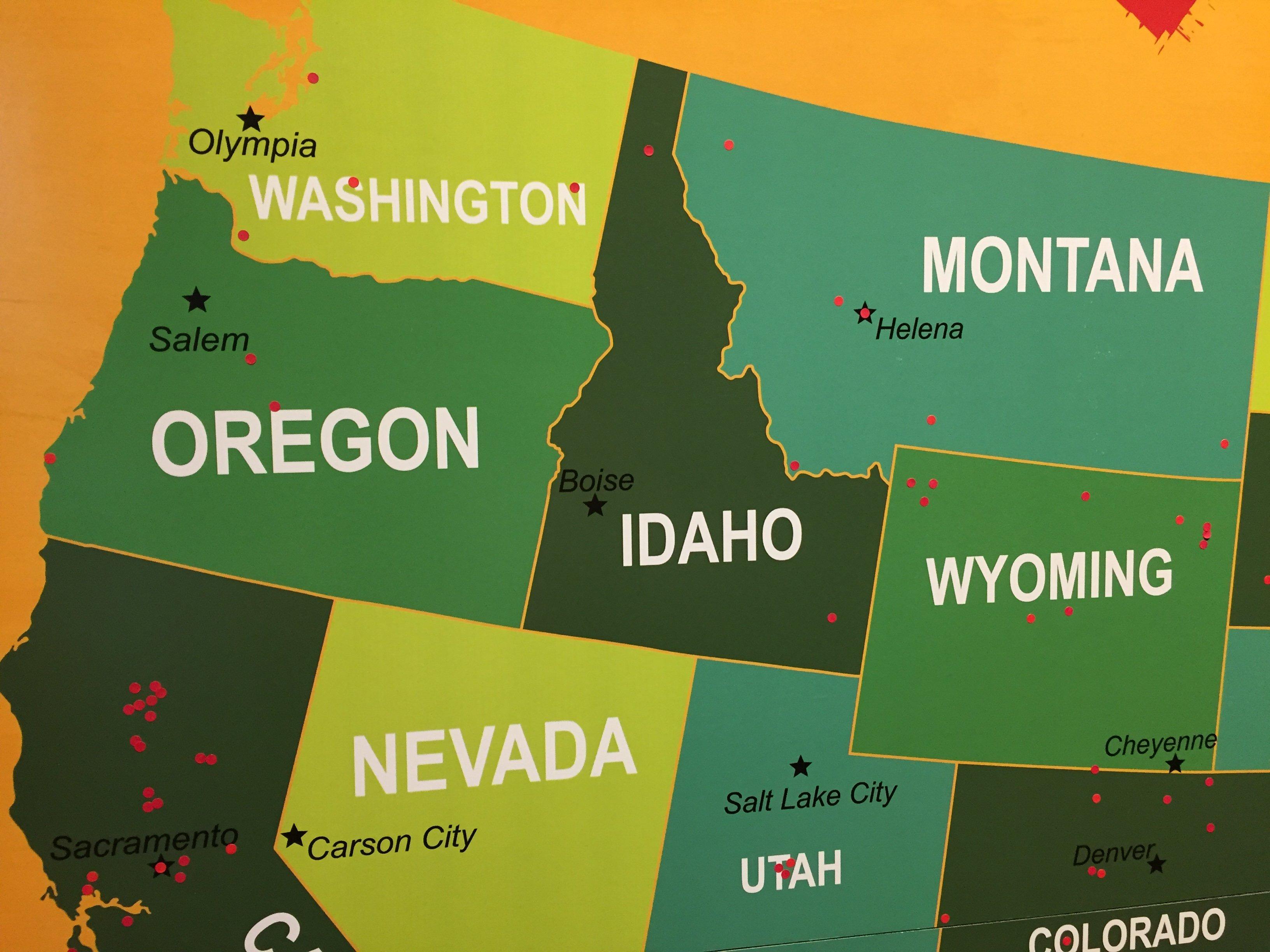 Northwest and West Coast