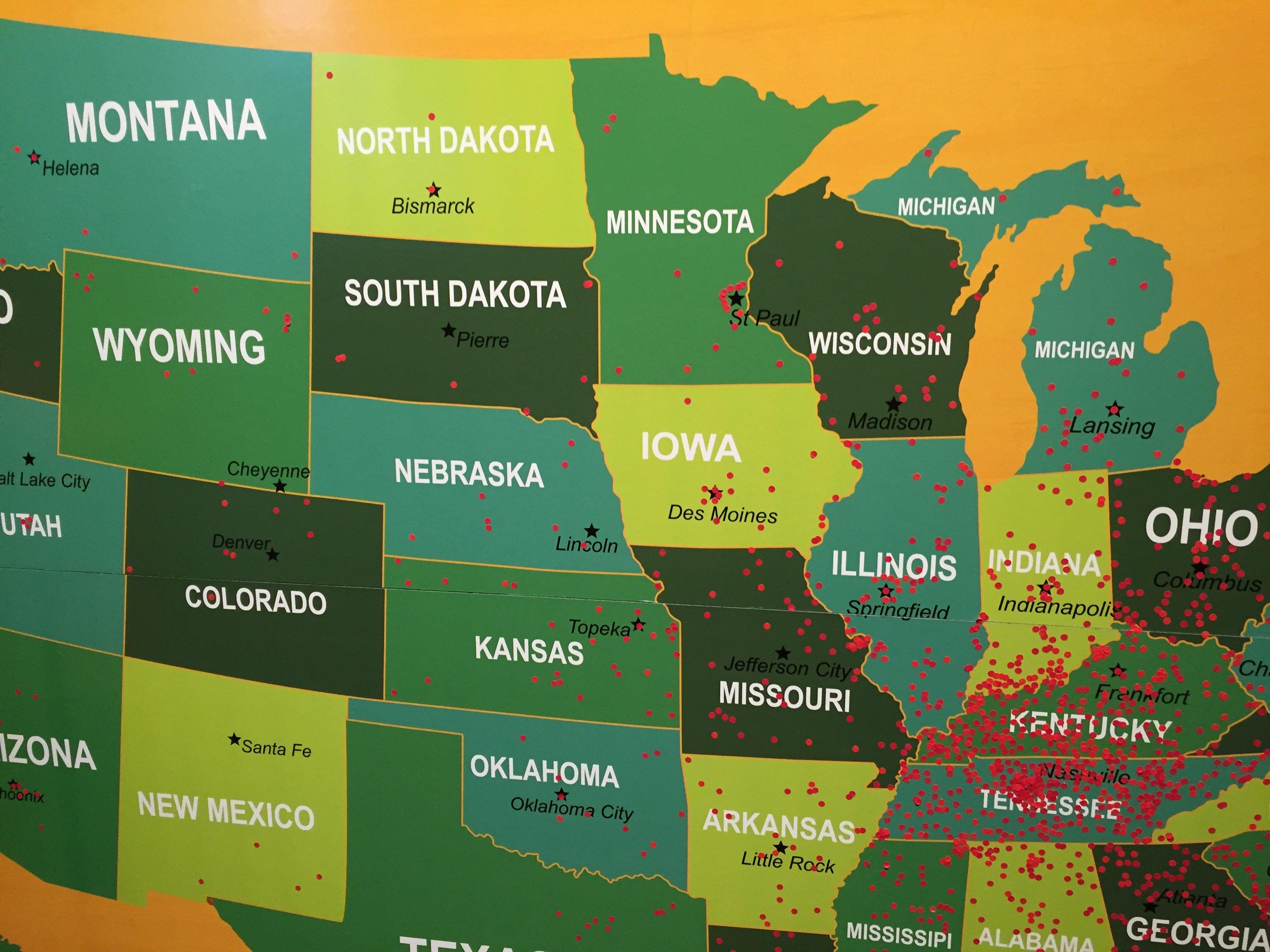 Plains States and Midwest