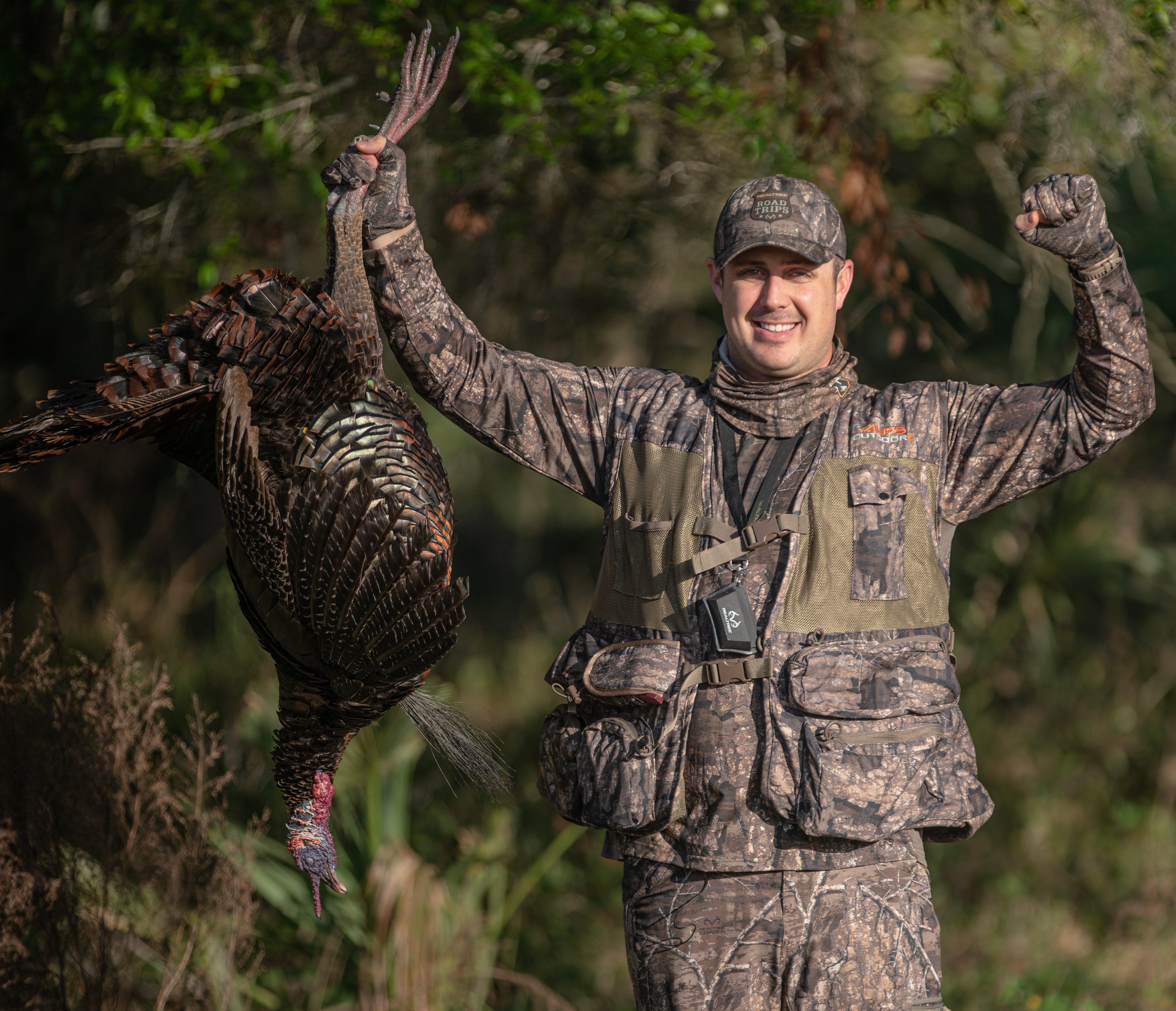 Tyler Jordan with an Osceola gobbler. Image by Realtree Media