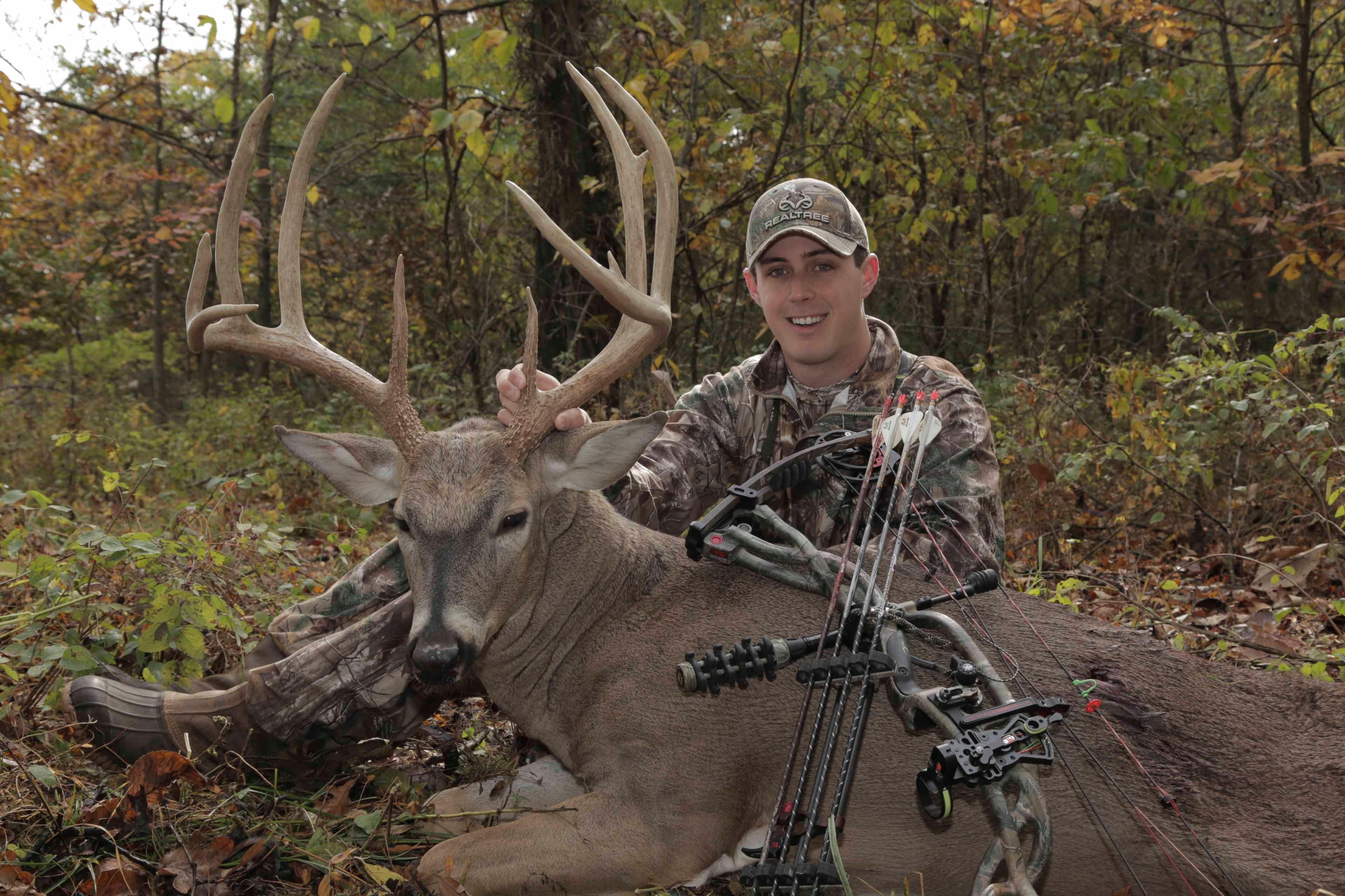 Tyler Jordan bowhunts whitetails. (Photo courtesy of Tyler Jordan)