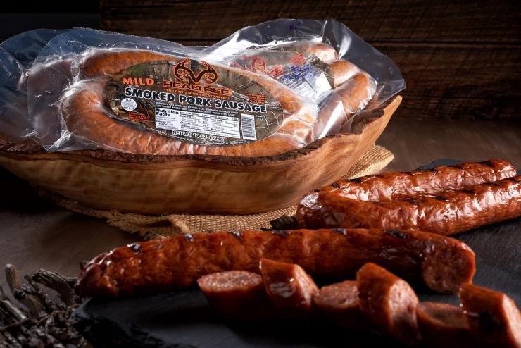 Team Realtree Jalapeno Smoked Pork Baby Link Sausage