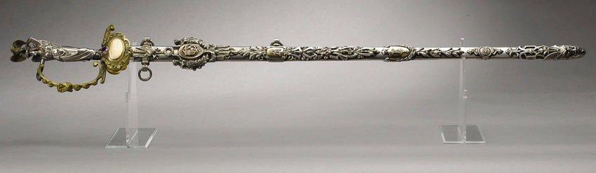 Ulysses S. Grant's sword. Photo courtesy of Heritage Auctions; www.historical.ha.com 